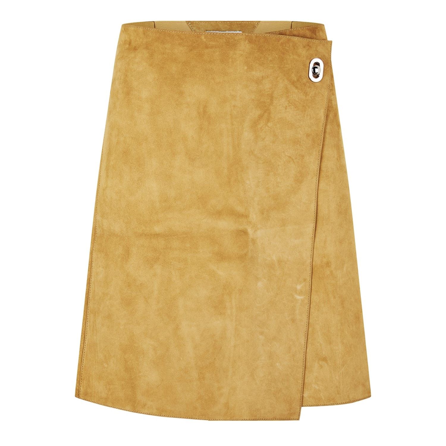 Bottega Veneta Bottega Veneta Bv Skirt in Brown Size 40" / US 18 - 1 Thumbnail