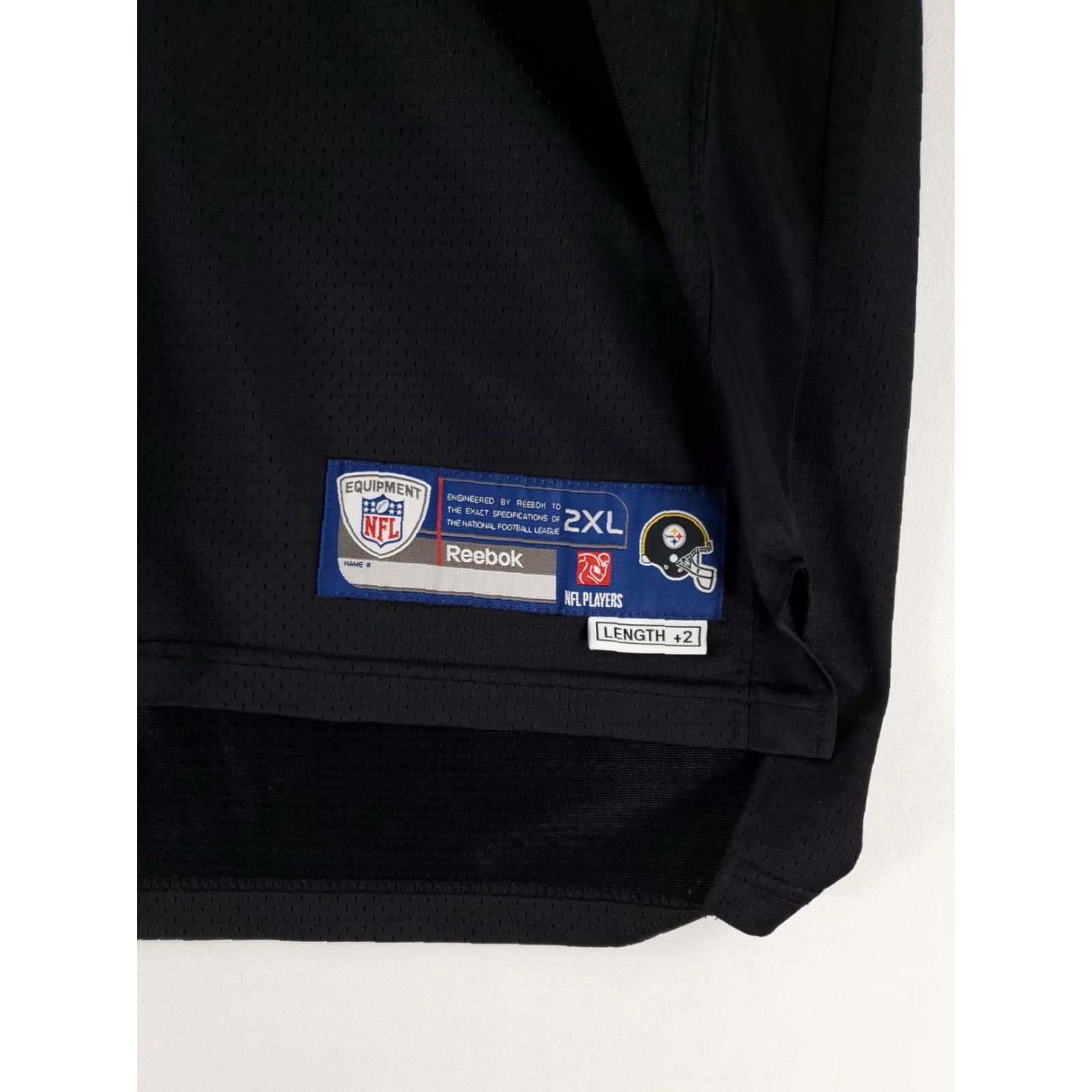Reebok Reebok NFL Onfield Troy Polamalu Jersey Pittsburgh Steelers Black Mens XXL Size US XXL / EU 58 / 5 - 2 Thumbnail