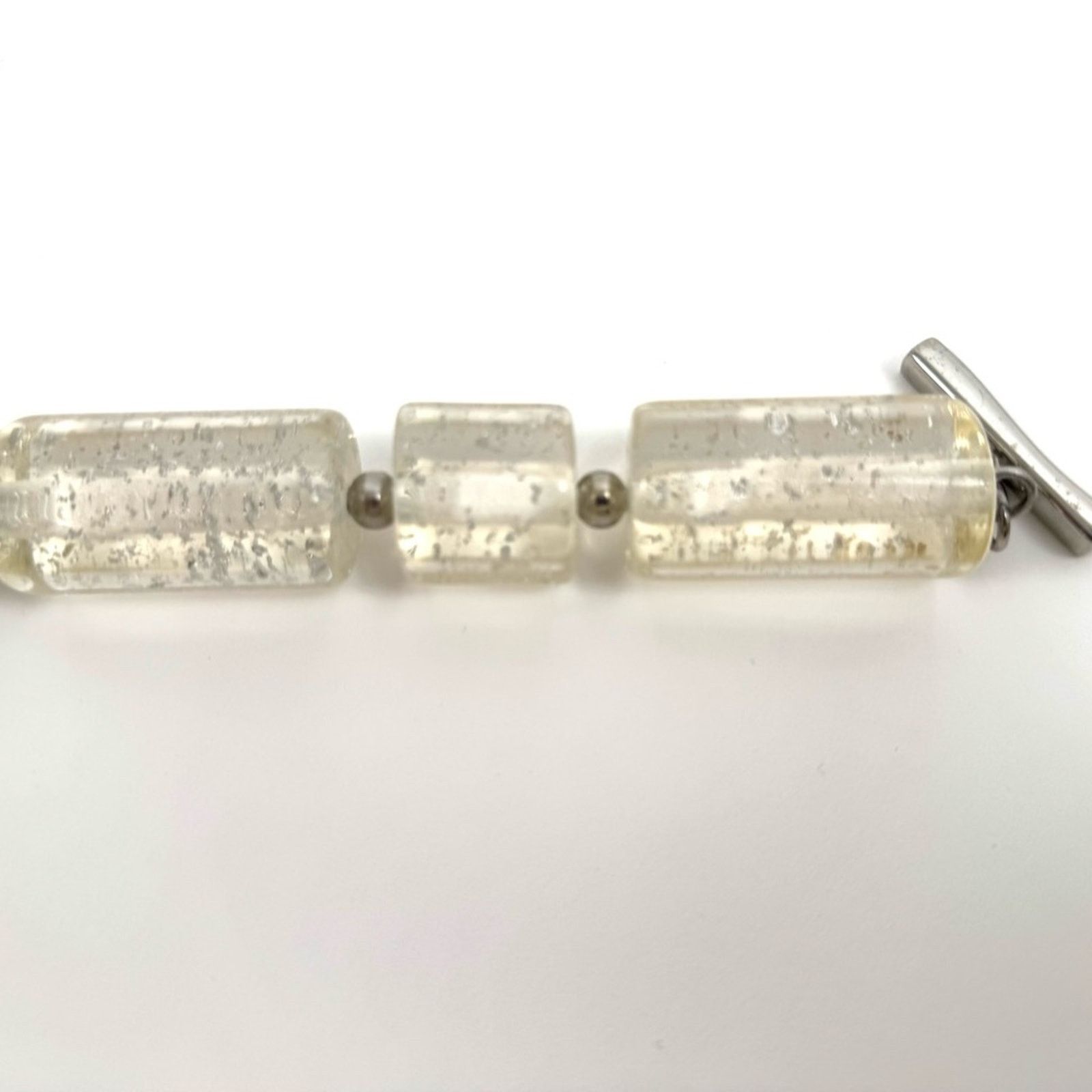 Other Clear Geometric Statement Necklace Modern Design Size ONE SIZE - 14 Thumbnail