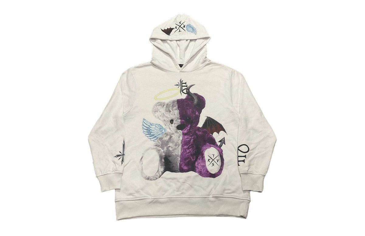 【TRAVAS TOKYO】Angel &amp; Devil bear Hoodie TRAVAS TOKYO】Angel & Devil bear Hoodie 【公式通販】