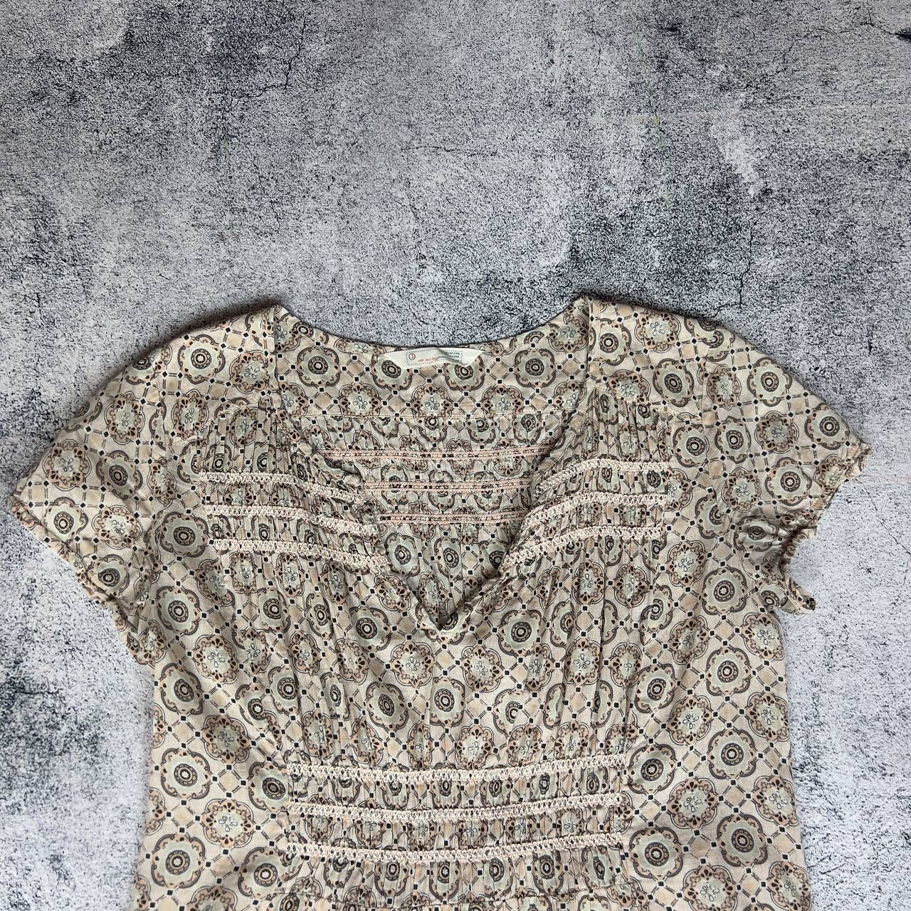 Odd Molly Odd Molly Blouse Women's Size 1 Cotton Multicolor Sleeve` Size XS / US 0-2 / IT 36-38 - 2 Thumbnail