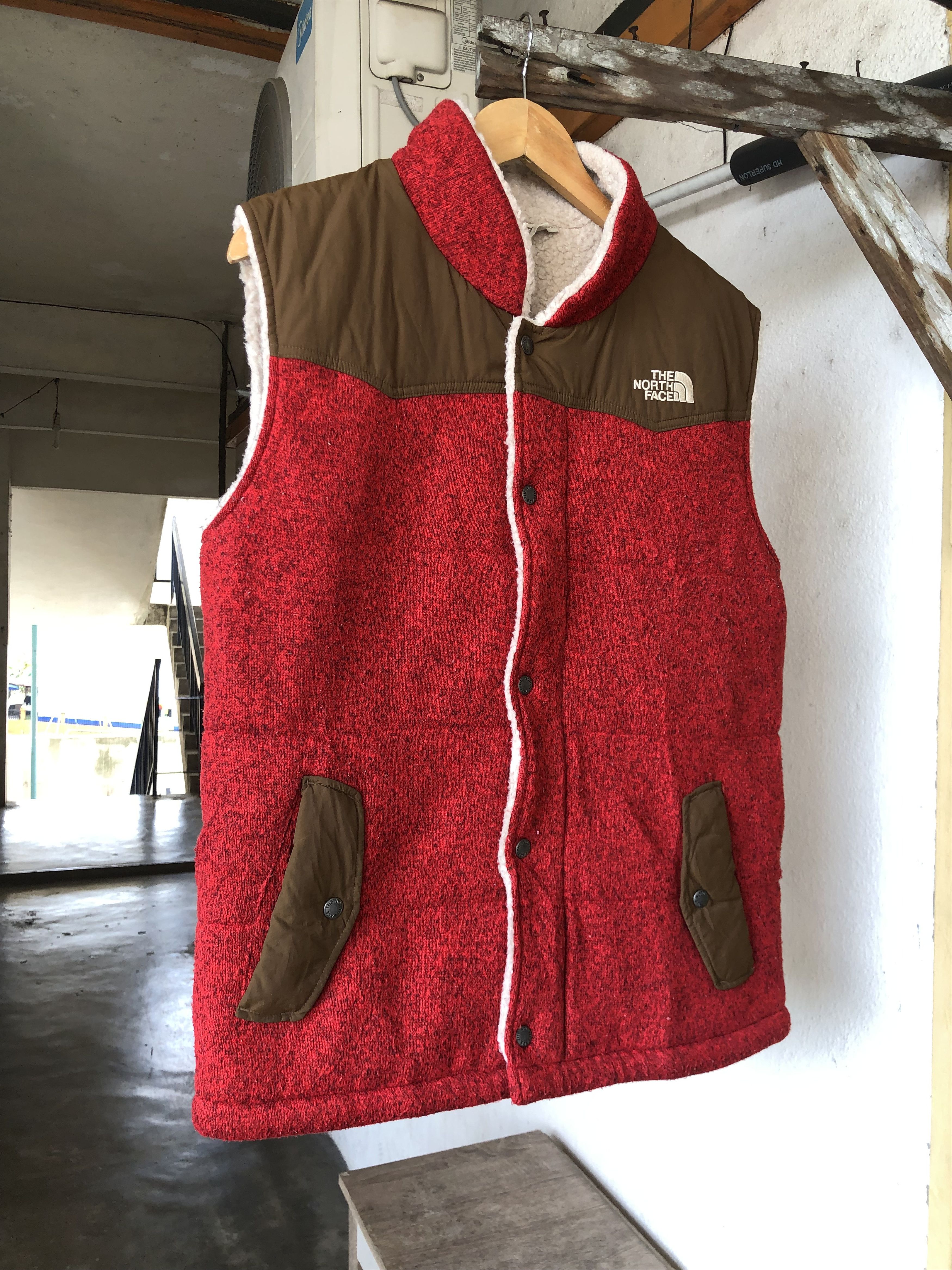 The North Face The North Face Knit Padded Vest Jacket Size US L / EU 52-54 / 3 - 5 Thumbnail