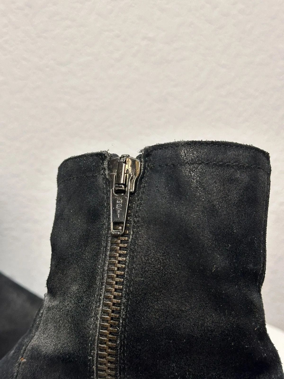 Genuine Leather VIntage Meltal Zip Italy Leather Mens Boots AS 98 Style Size US 8.5 / EU 41-42 - 8 Thumbnail