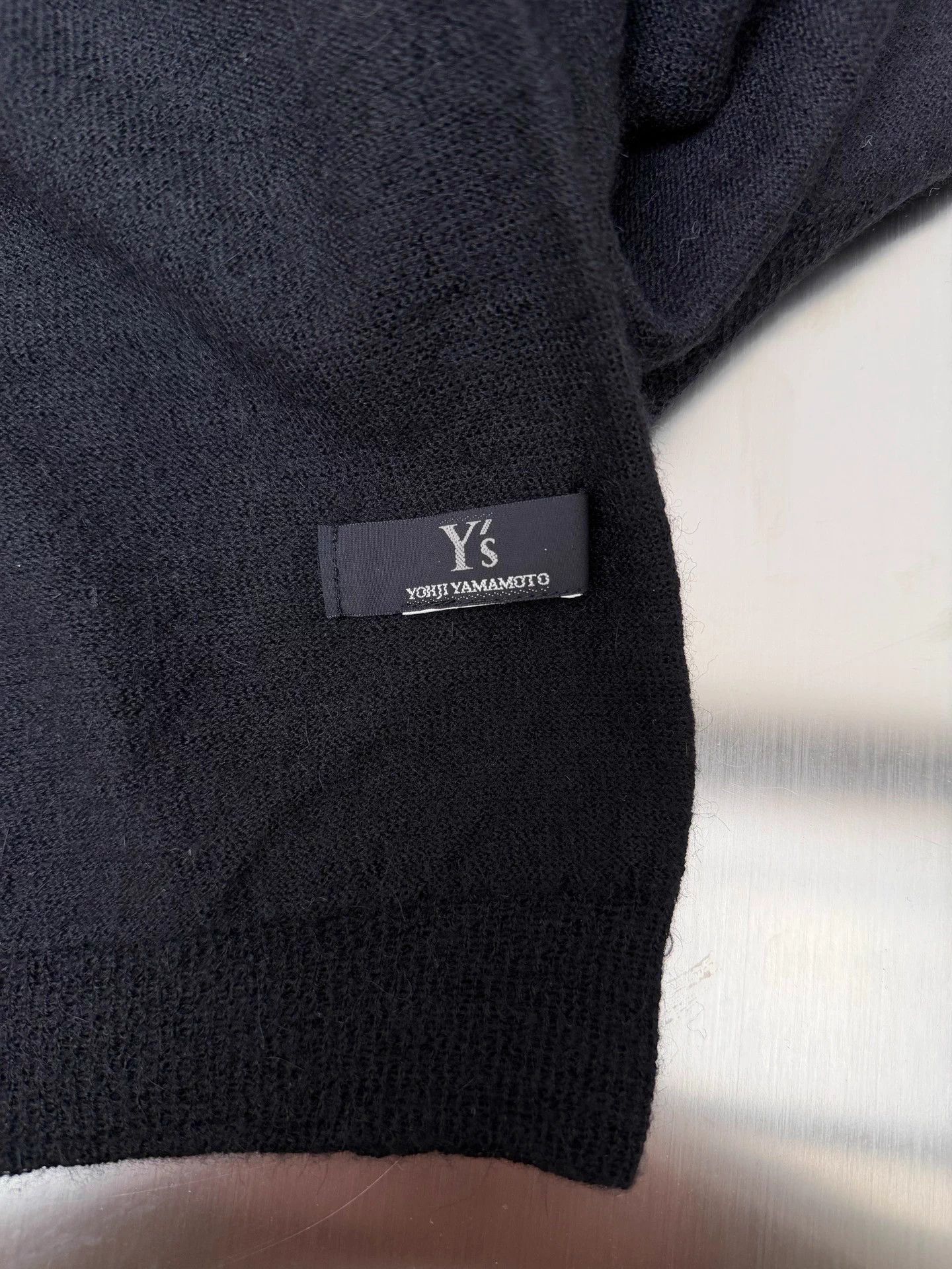 Y's Y's Yohji Yamamoto Magpie Embroidered Wool Scarf Size ONE SIZE - 4 Thumbnail