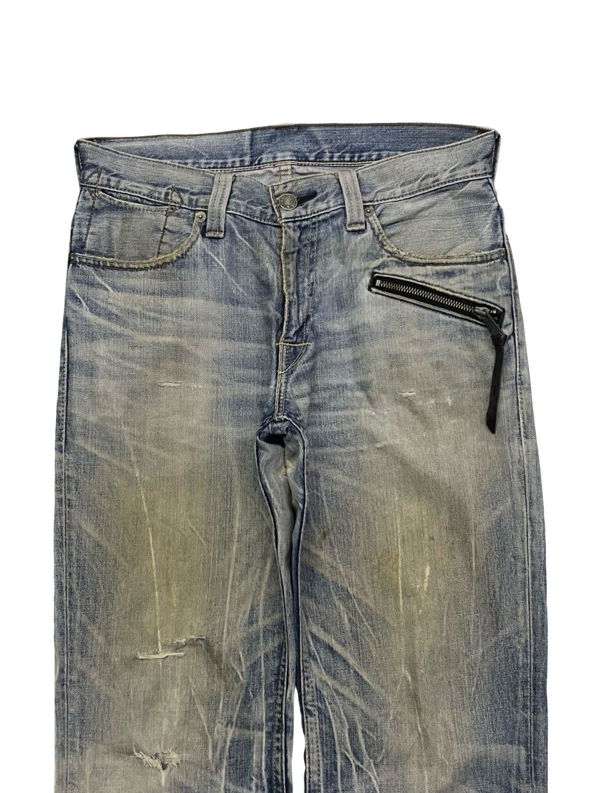Levi's Vintage 00s Levi’s 502 Y2K Japanese Market Denim - W35 Size US 35 - 4 Thumbnail