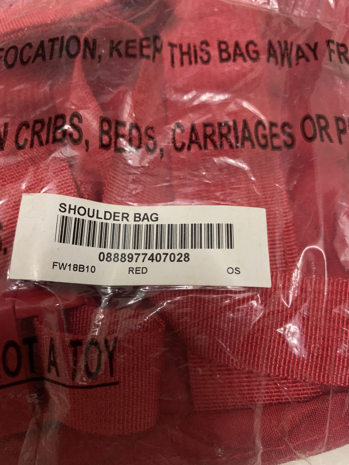 Supreme BNWT Supreme FW18 Shoulder Bag Red Size ONE SIZE - 8 Thumbnail