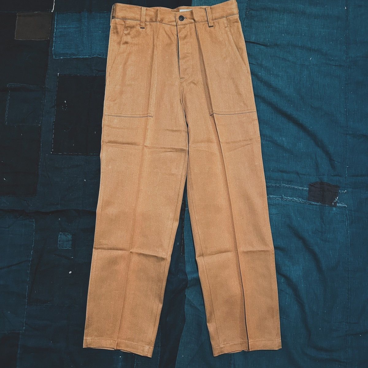 image of Visvim Alda Pants (L/w) in Khaki, Men's (Size 30)