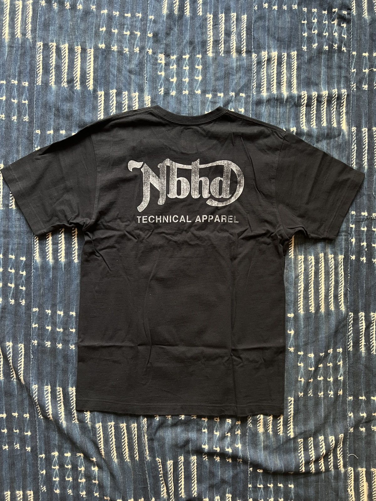Fragment Design × Neighborhood × Undercover Fragment Design X Neighborhood Glitter Printed Logo Tee 13ss Size US M / EU 48-50 / 2 - 2 Thumbnail