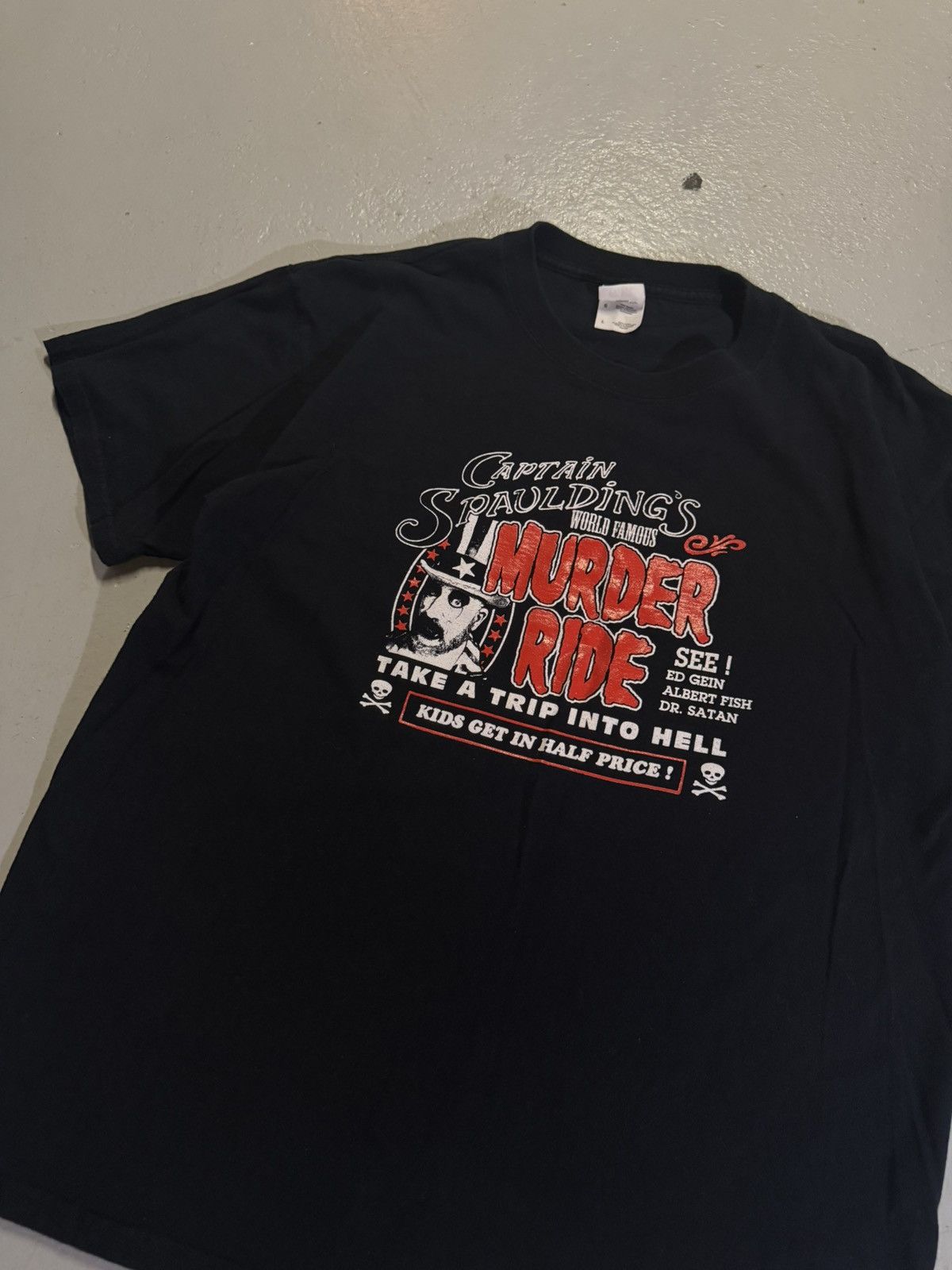 Vintage Vintage 2003 House of 1000 Corpses Captain Spaulding Shirt Size US L / EU 52-54 / 3 - 1 Thumbnail