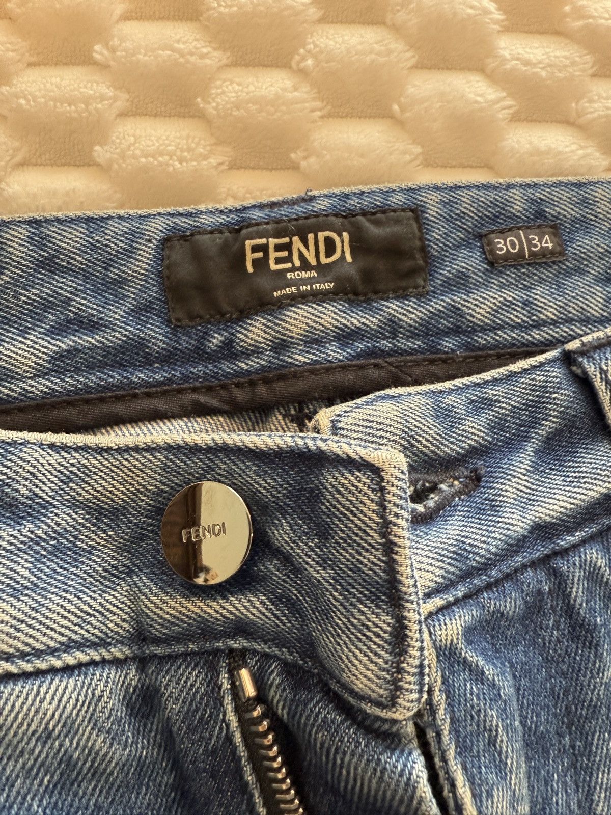 Fendi Fendi Lined Bootcut Jeans Size US 30 / EU 46 - 4 Thumbnail
