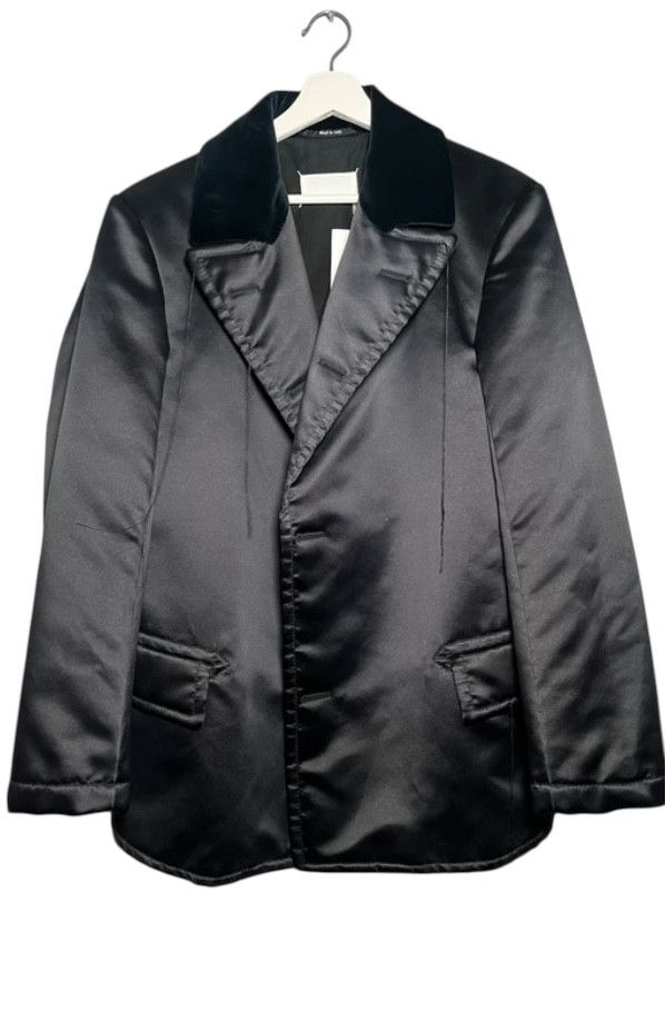 Maison Margiela Black Mohair Blend Oversize Blazer | Grailed