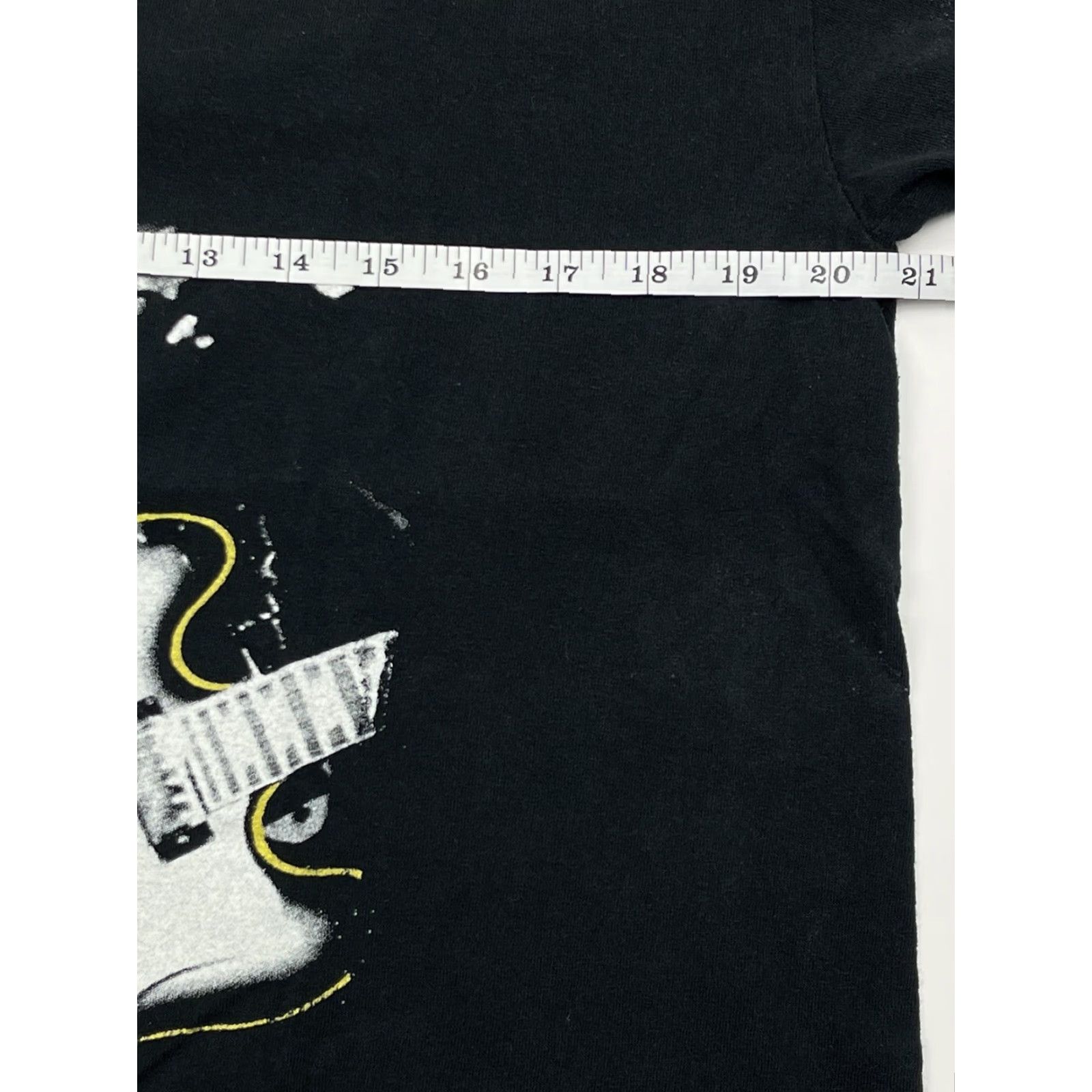Gildan VINTAGE Lou Reed 70s Band T-Shirt Black Graphic Punk Rock Sz L Unisex Adults Size US L / EU 52-54 / 3 - 7 Thumbnail