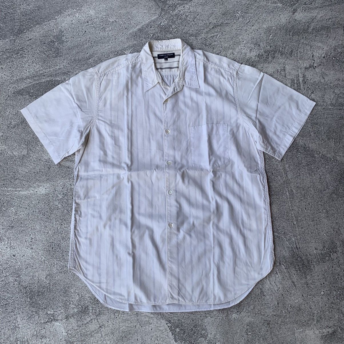 Comme des Garcons Homme Comme des Garcons Homme Striped Shirts Size US L / EU 52-54 / 3 - 1 Thumbnail