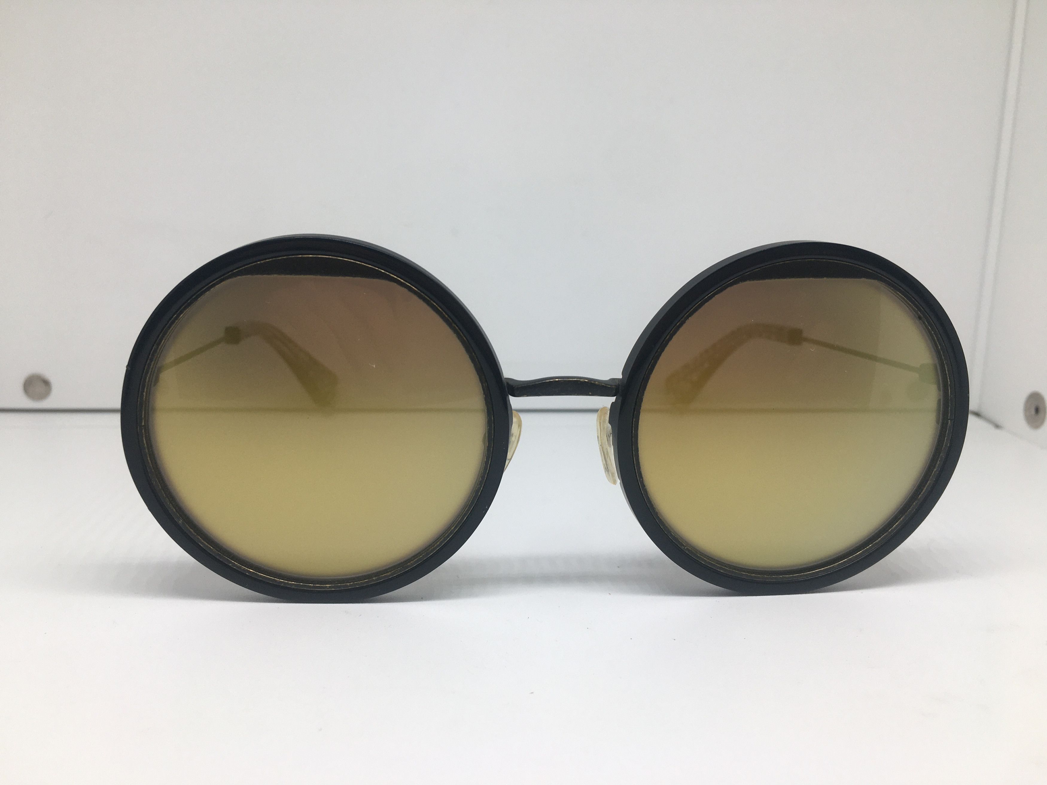 Yohji Yamamoto Yohji Yamamoto YY5016 Round Sunglasses Frame Size ONE SIZE - 1 Thumbnail