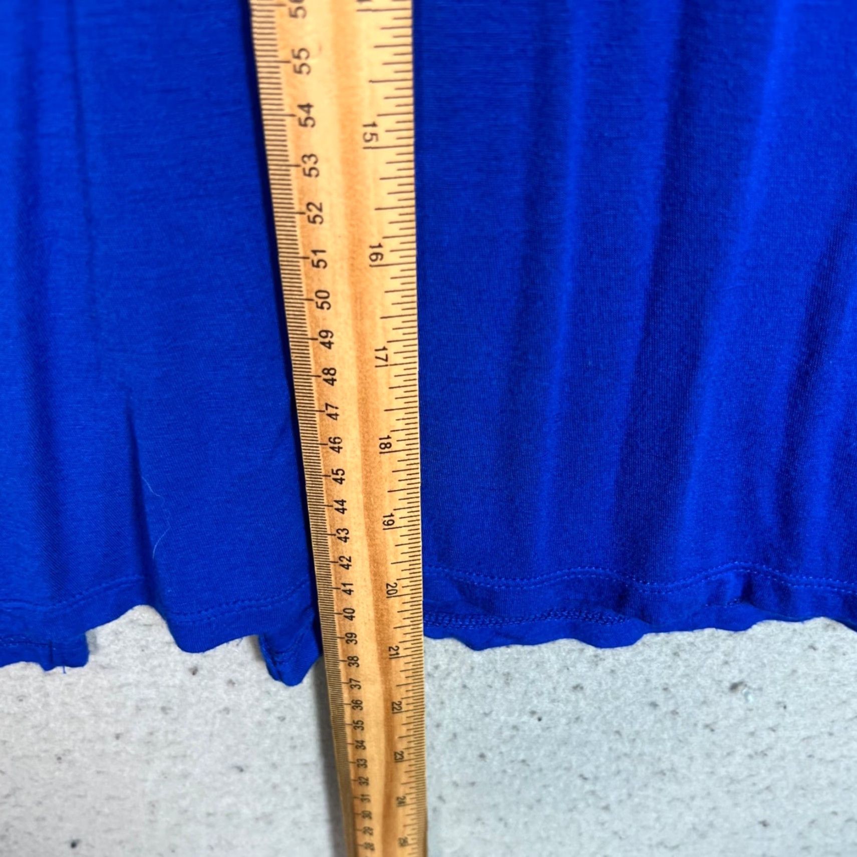 Vintage Halogen Blue Sleeveless Top Womens Small Blouse Shirt Casual Summer Spring Regular Fit Round Neck Size S / US 4 / IT 40 - 6 Thumbnail