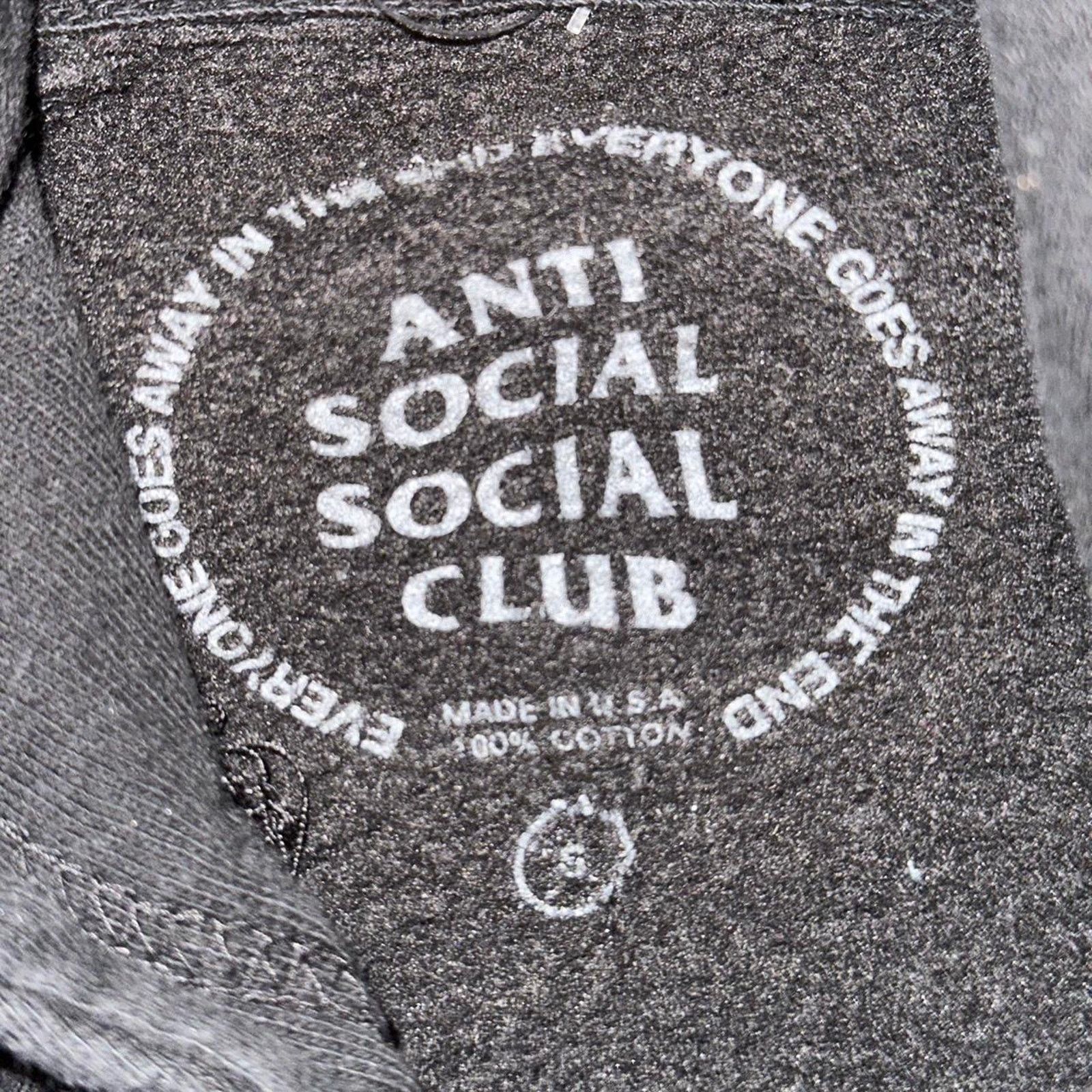 Anti Social Social Club Anti Social Social Club Flame Sleeve and Logo Hoodie size S Size US S / EU 44-46 / 1 - 6 Thumbnail