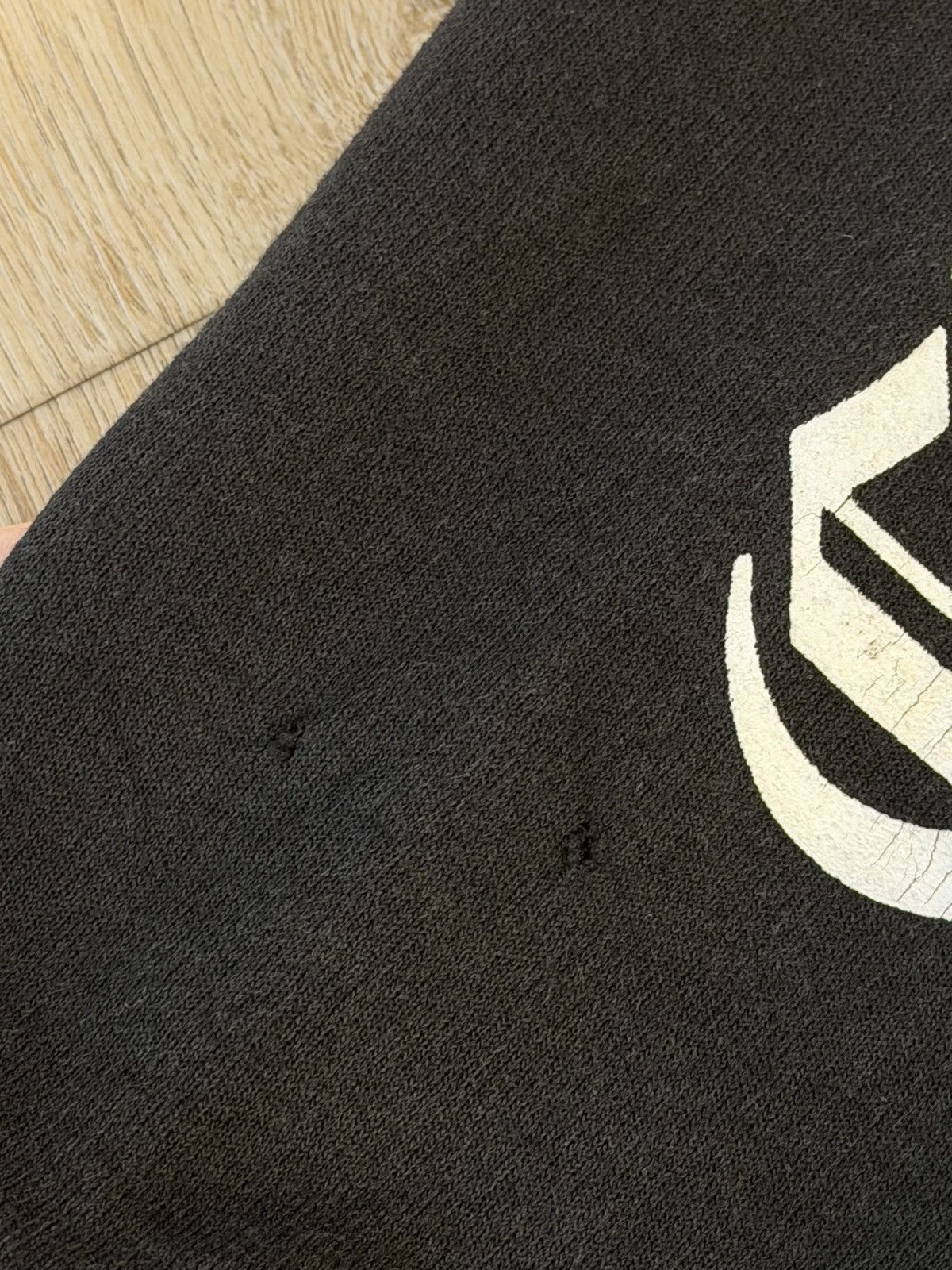 Chrome Hearts VINTAGE Chrome Hearts Thermal Pullover Hoodie Size US M / EU 48-50 / 2 - 8 Thumbnail