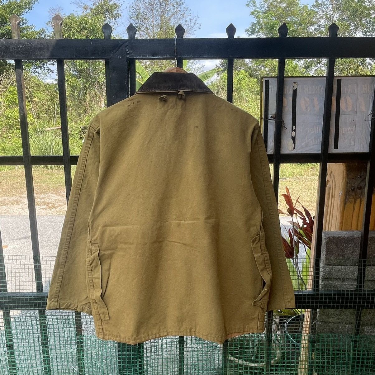 American Apparel 🔥Vintage 70s Bulls Eyes Duck Canvas Hunting Chore Jacket Size US M / EU 48-50 / 2 - 2 Thumbnail