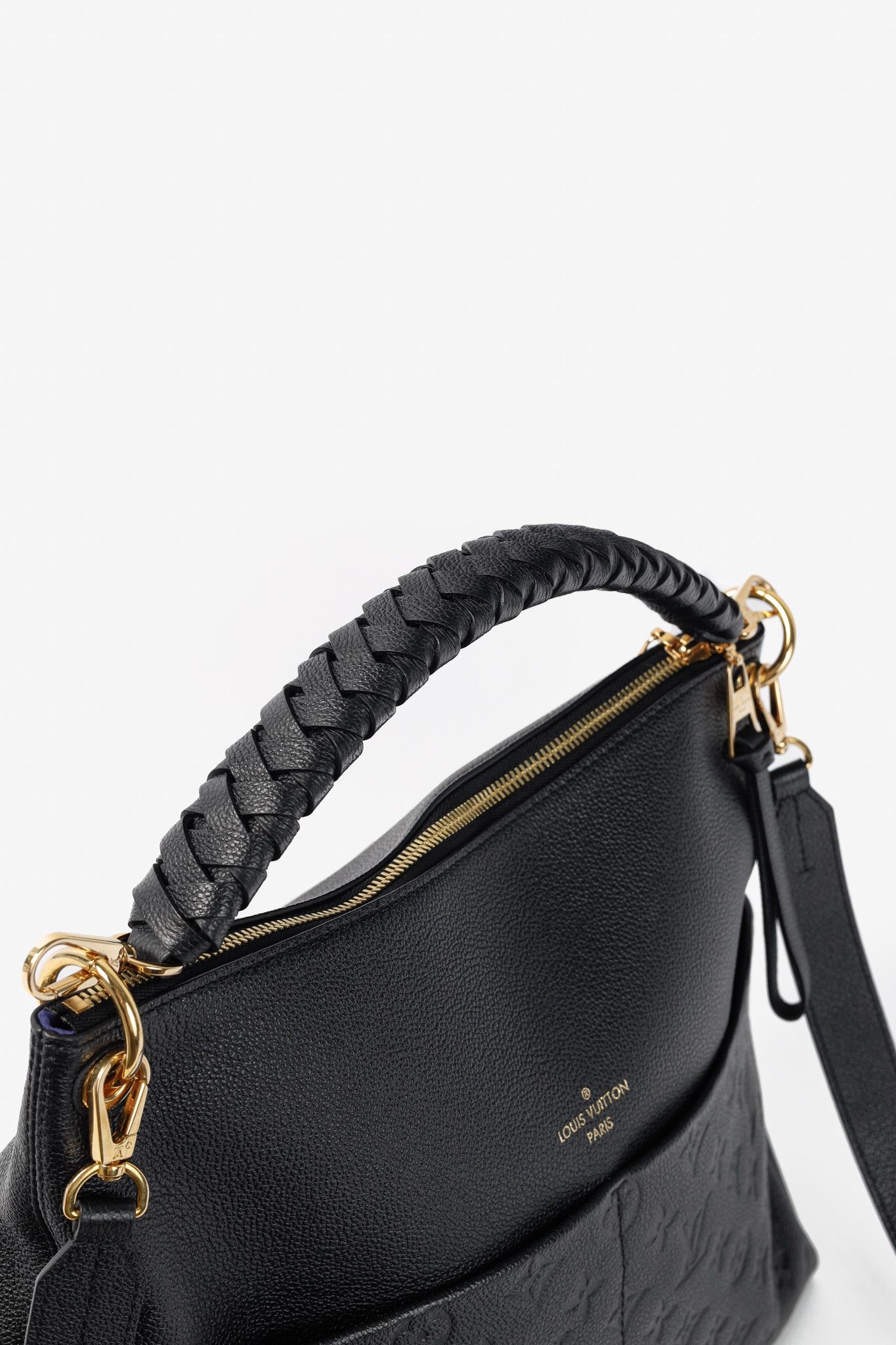 Louis Vuitton Louis Vuitton Maida Black Empreinte Monogram Leather Hobo Size ONE SIZE - 8 Thumbnail