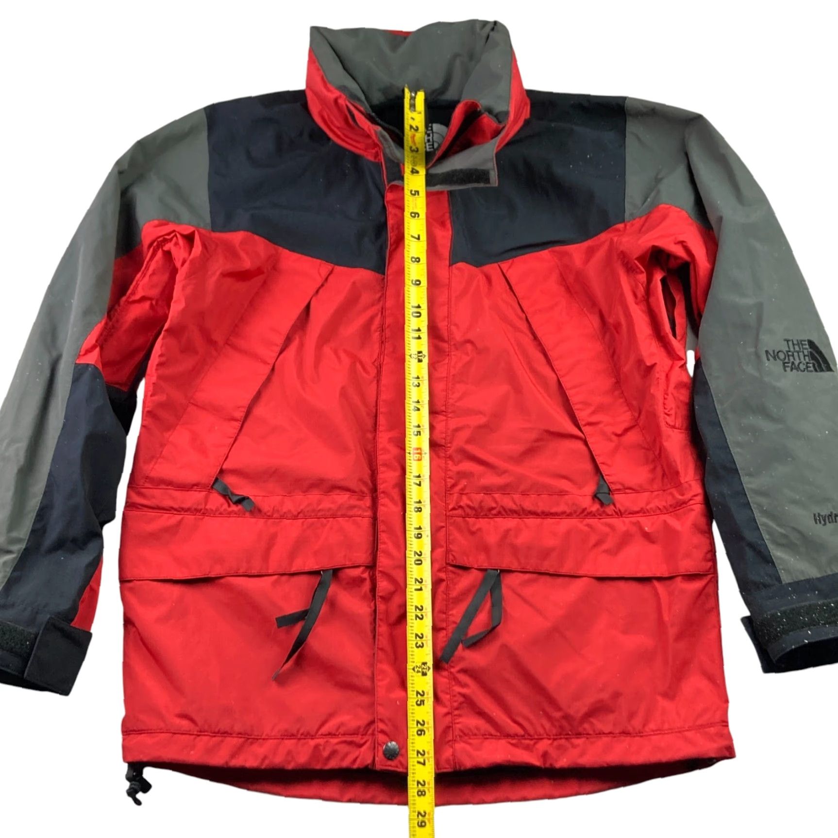 The North Face VINTAGE The North Face Jacket Parka Hooded Red Small Mens HYDROSEAL Jacket Coat Winter Fall Size US S / EU 44-46 / 1 - 4 Thumbnail