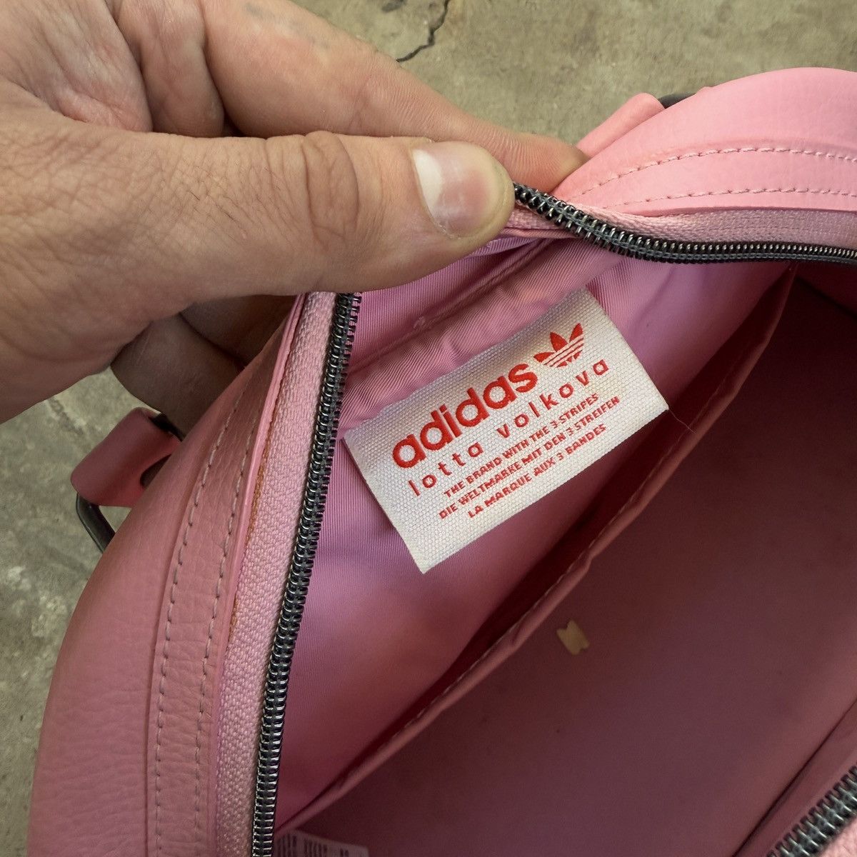 Adidas Adidas × Lotta Volkova Pink Racket Bag | Grailed