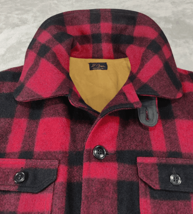 L.L. Bean Vintage 50s L.L. Bean Buffalo Plaid Mackinaw Hunting Coat Size US L / EU 52-54 / 3 - 10 Thumbnail