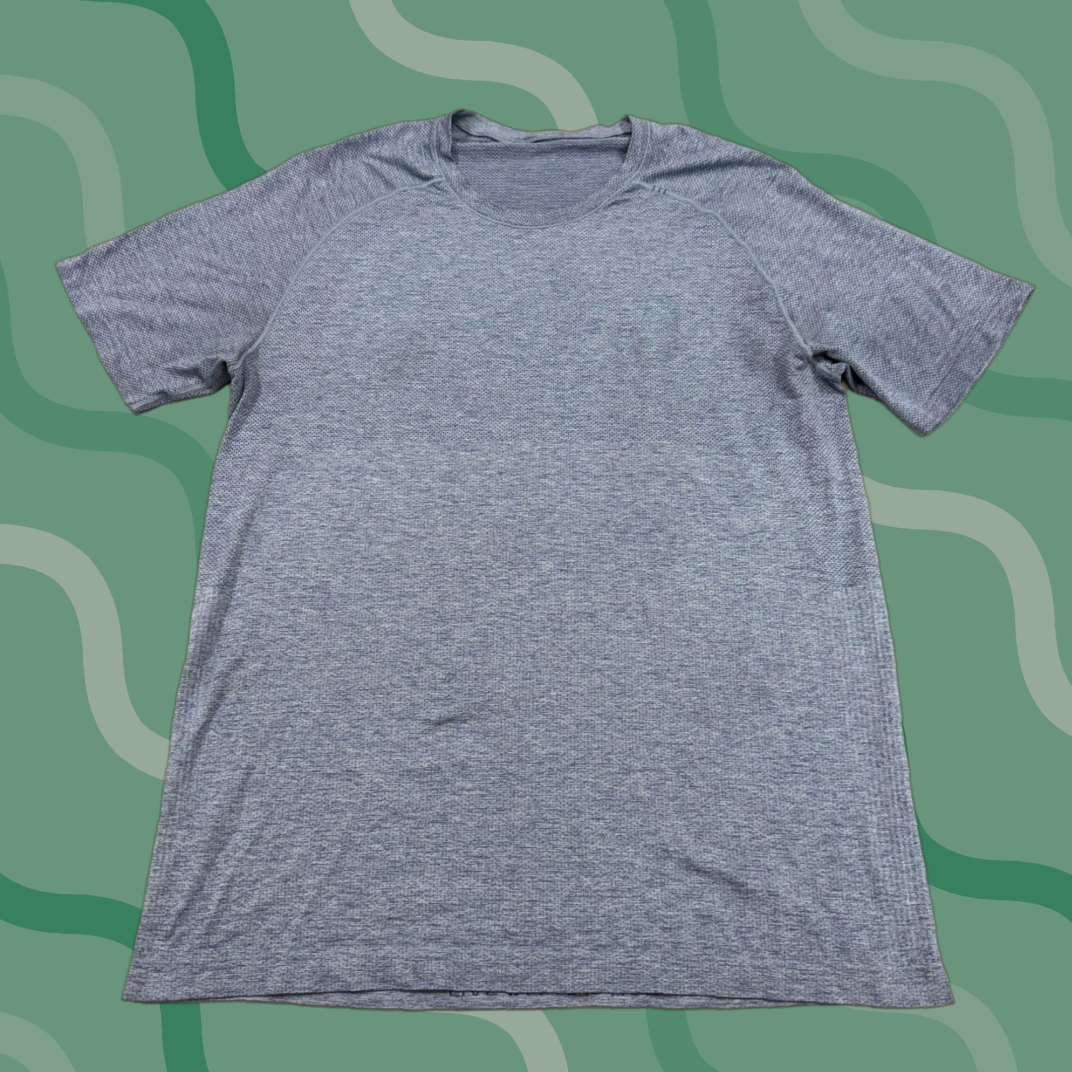 Lululemon Lululemon Shirt Mens L Blue Short Sleeve Running Performance Tee Athletic Size US L / EU 52-54 / 3 - 1 Thumbnail