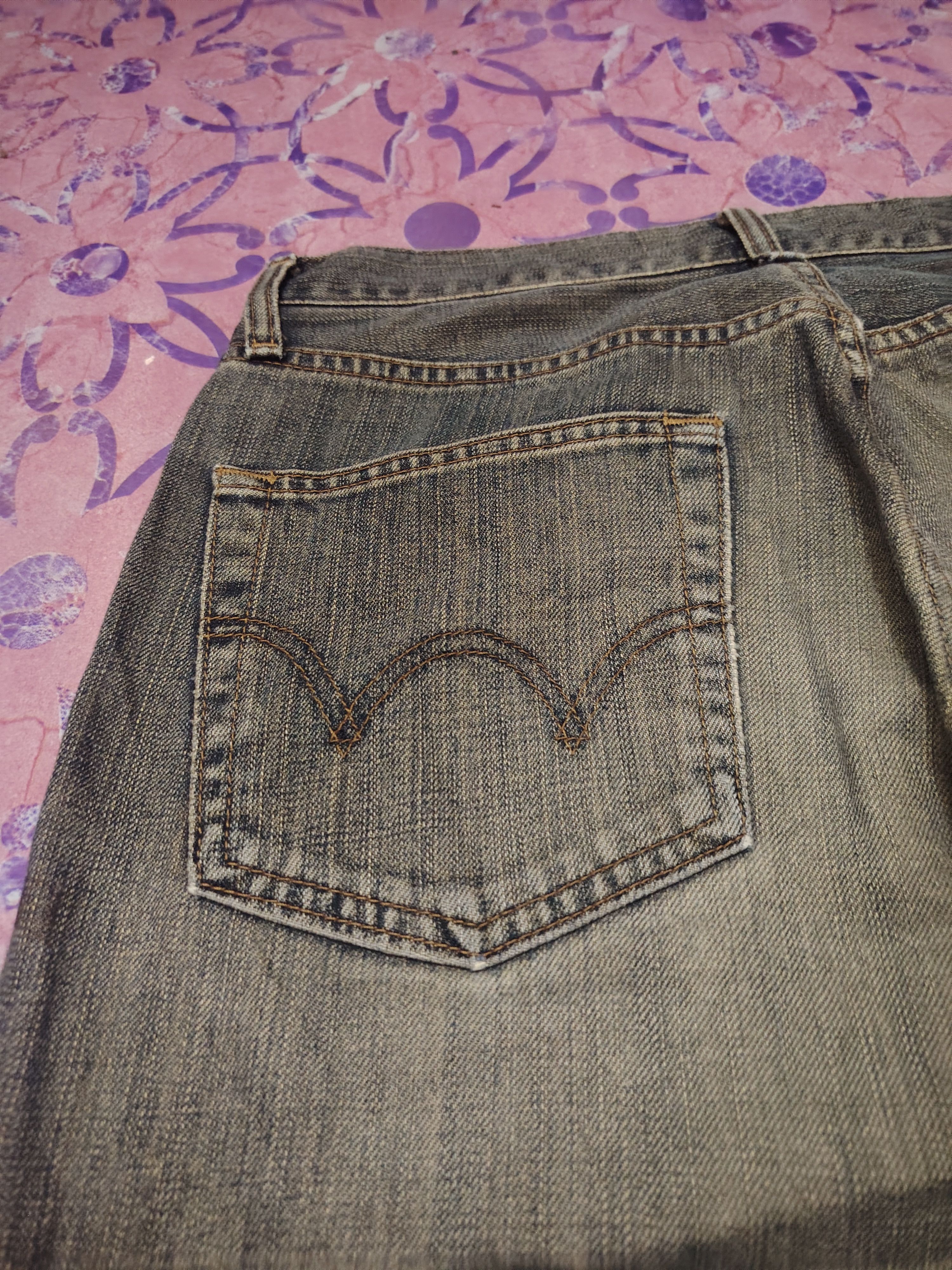Edwin Japanese Edwin Studed Jeans Distressed Jeans Size US 31 - 18 Thumbnail