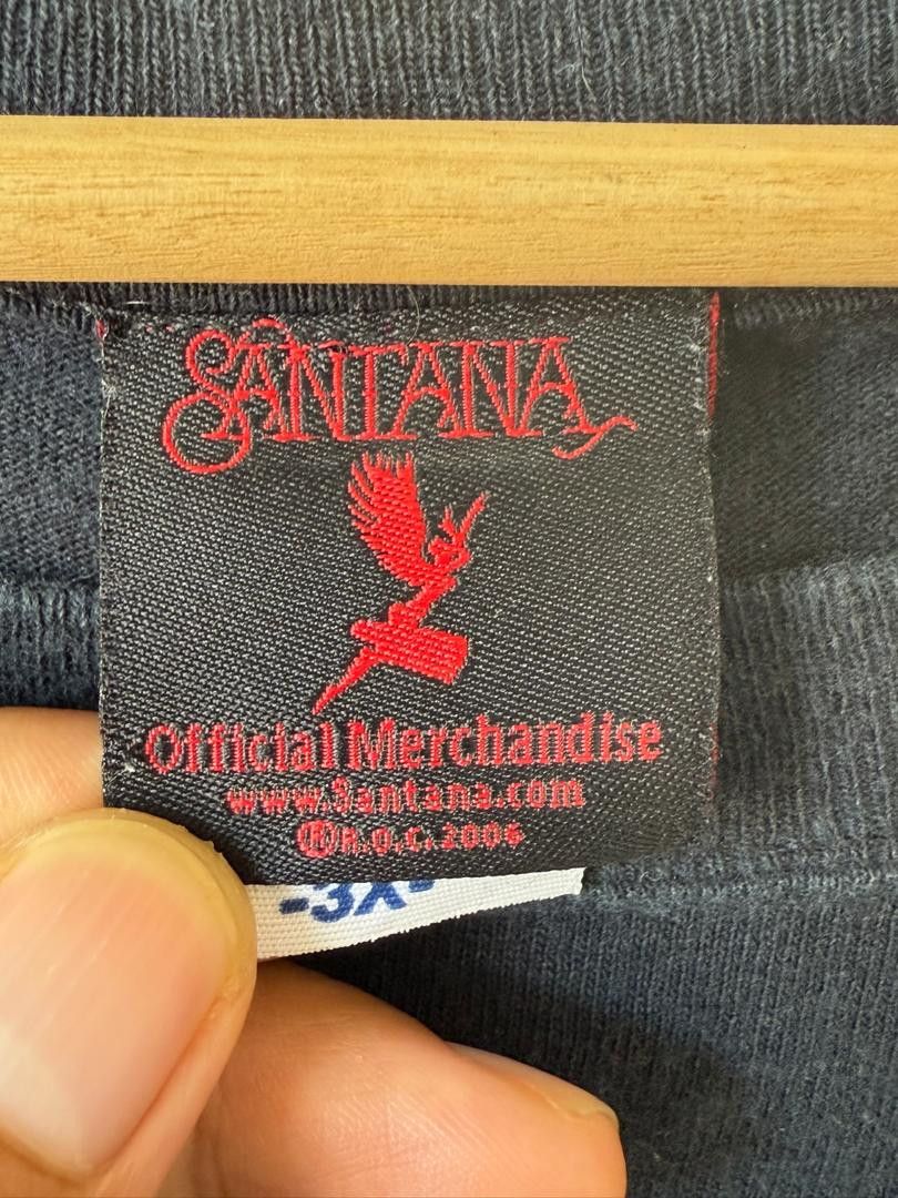 Band Tees × Vintage Vintage Santana T-shirt XXXL WORLD TOUR 2008 Size US XXL / EU 58 / 5 - 5 Thumbnail