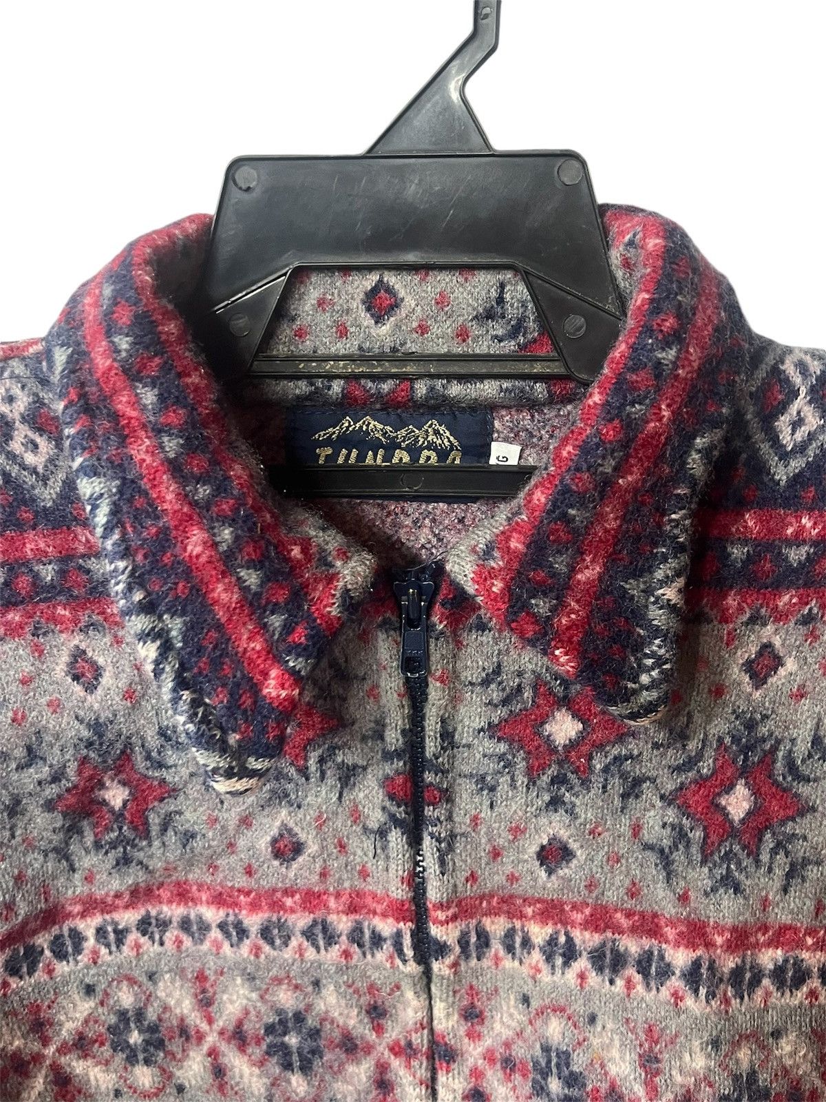 Tundra Canada × Vintage Vintage Tundra Canada zipper sweater knitwear beige Size US L / EU 52-54 / 3 - 3 Thumbnail
