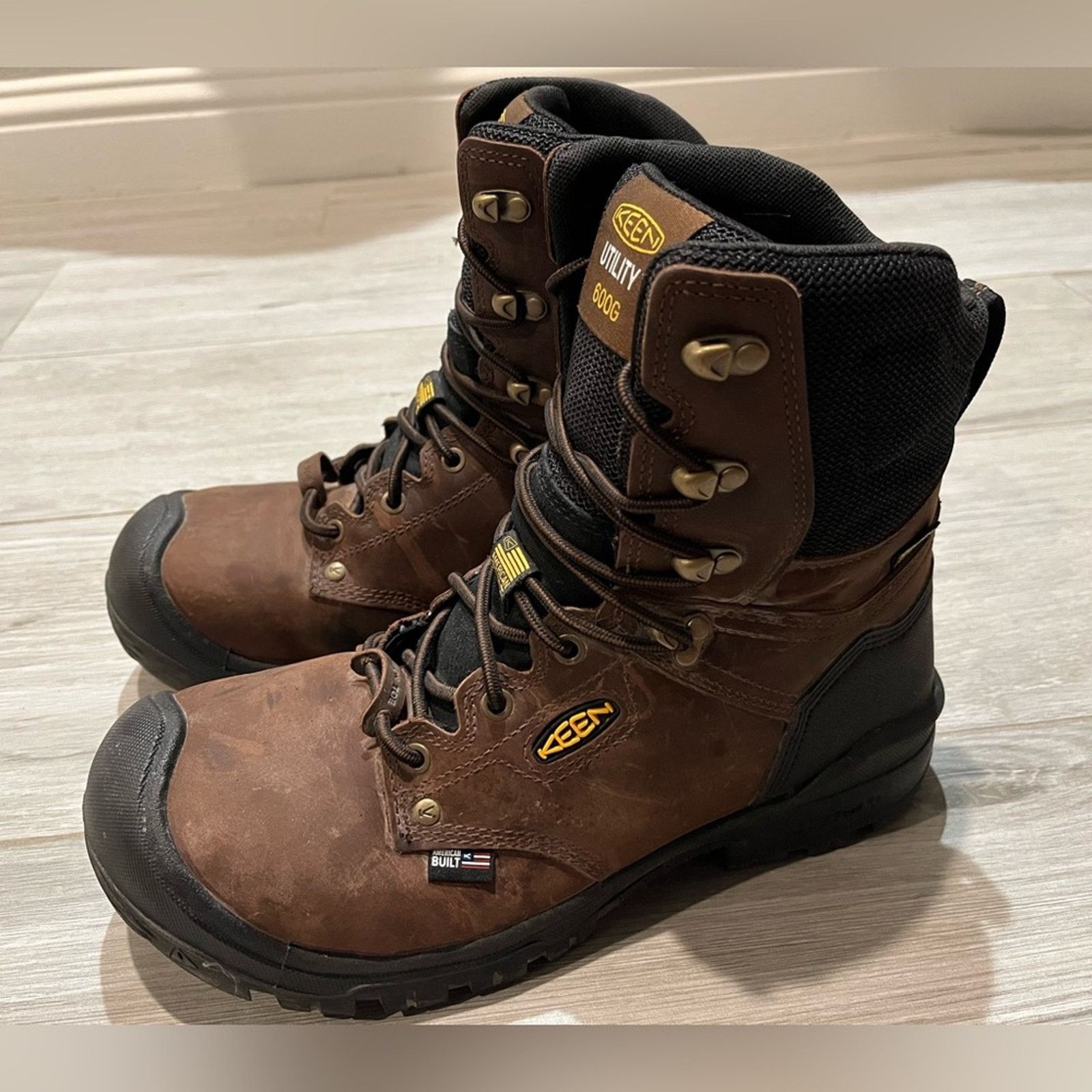 KEEN KEEN Utility Independence 8" 600G Work Boots Men 10D Size US 10 / EU 43 - 3 Thumbnail