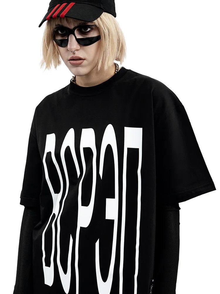 Other Y2k Streetwear Letter Summer T-Shirt Size US XL / EU 56 / 4 - 2 Thumbnail