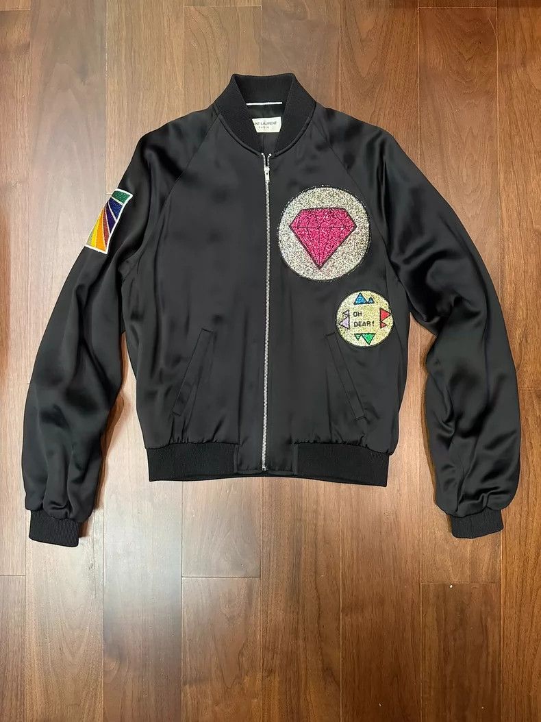 Yves Saint Laurent Saint Laurent Diamond Jacket 2502-Nextarrow Size US S / EU 44-46 / 1 - 1 Thumbnail