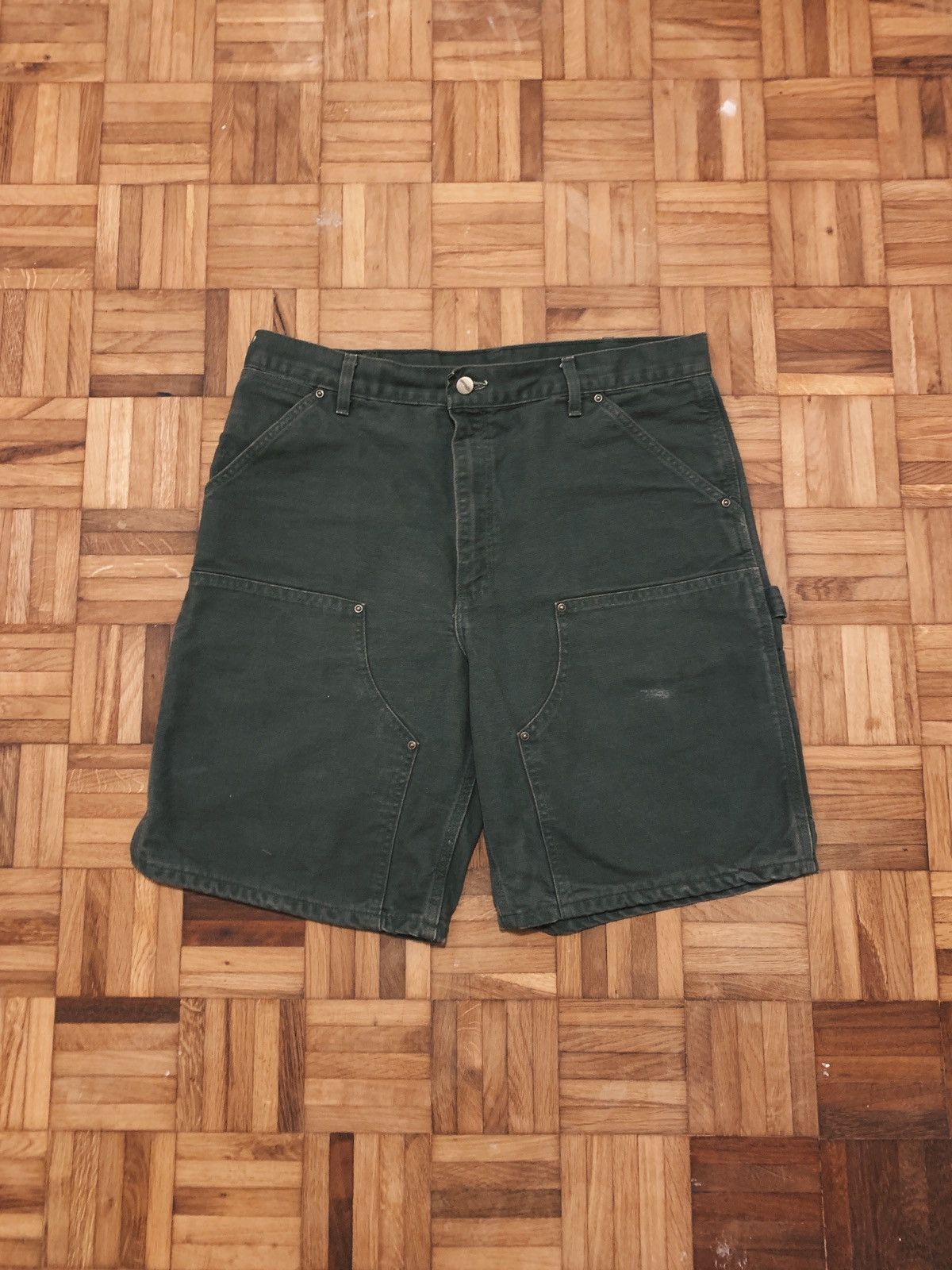 Carhartt Carhartt B80 Shorts Moss Green Size US 36 / EU 52 - 2 Thumbnail
