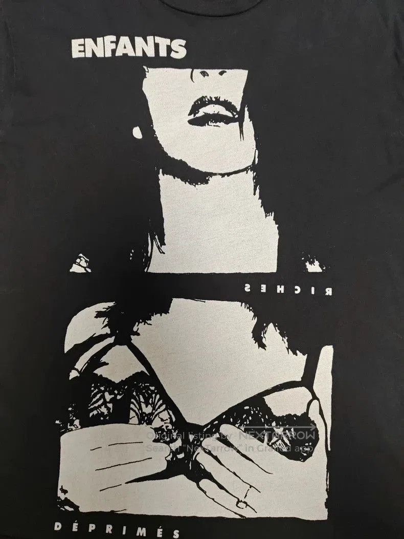 Enfants Riches Deprimes Enfants Riches Deprimes Black Graphic Tee. Size US M / EU 48-50 / 2 - 4 Thumbnail