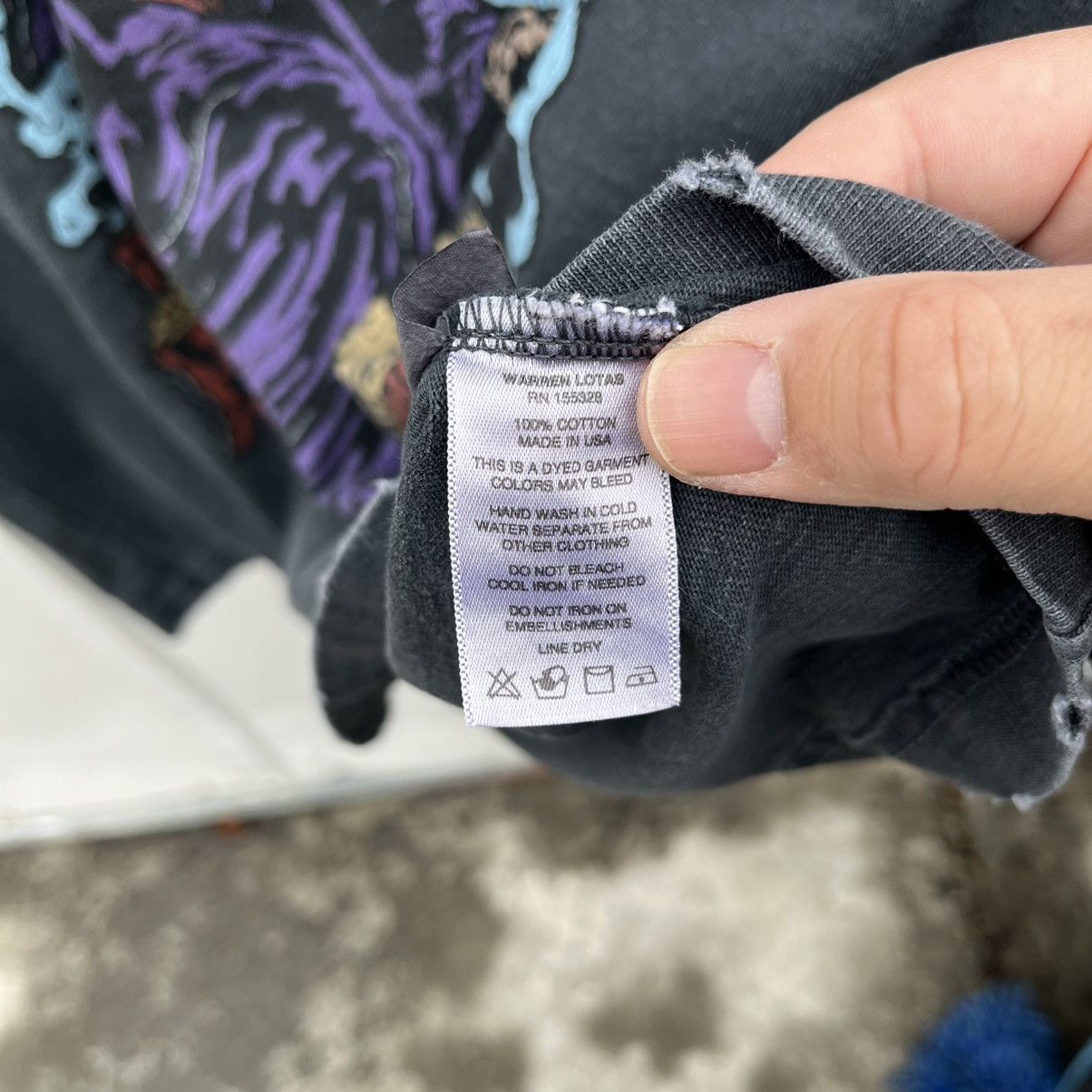 Warren Lotas Warren Lotus ‘A Husk of his Former Self Distressed’ Tee XL Size US XL / EU 56 / 4 - 6 Thumbnail