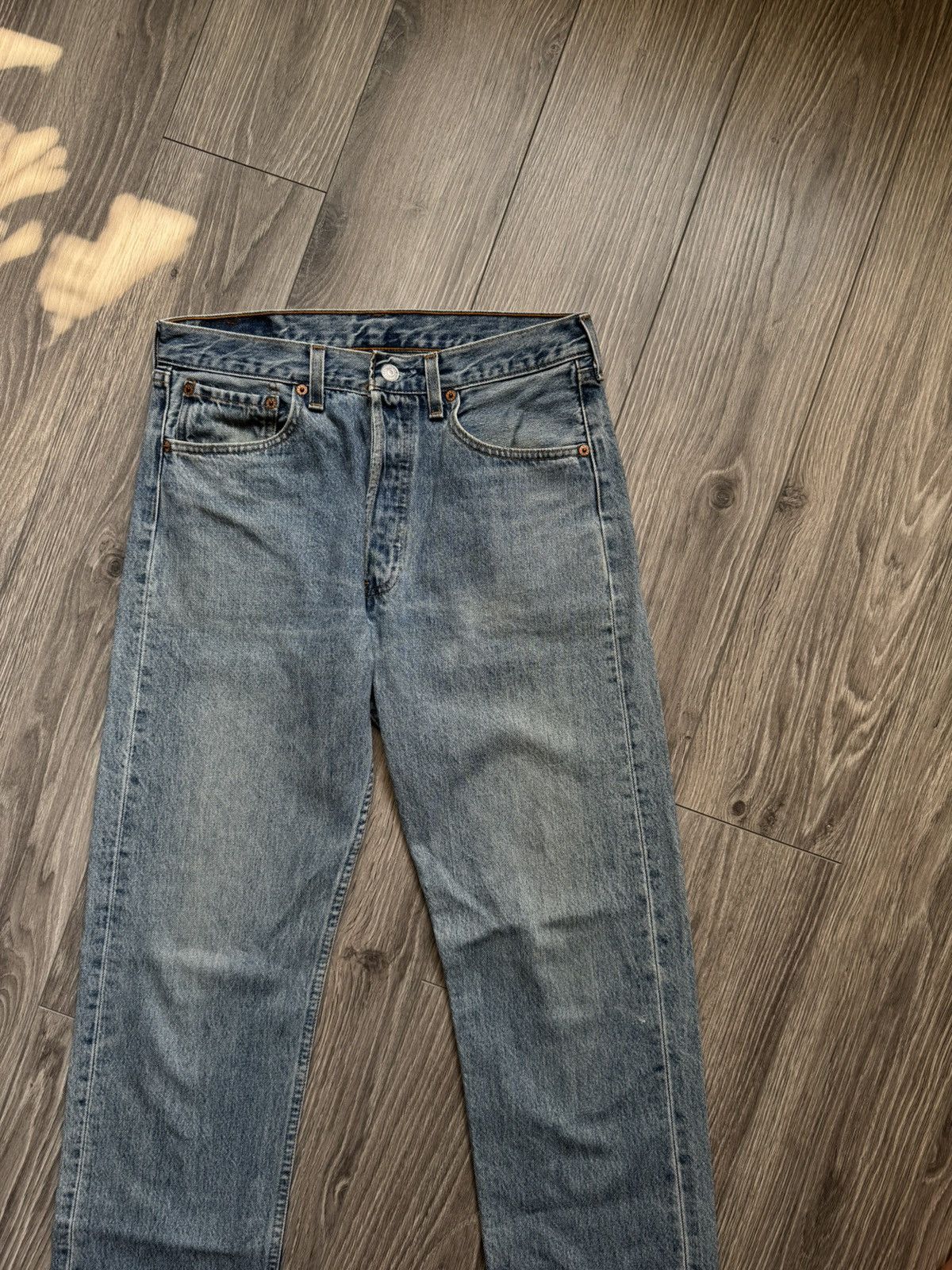 Other Vintage Levi’s 501 made in USA denim jeans Size US 32 / EU 48 - 4 Thumbnail
