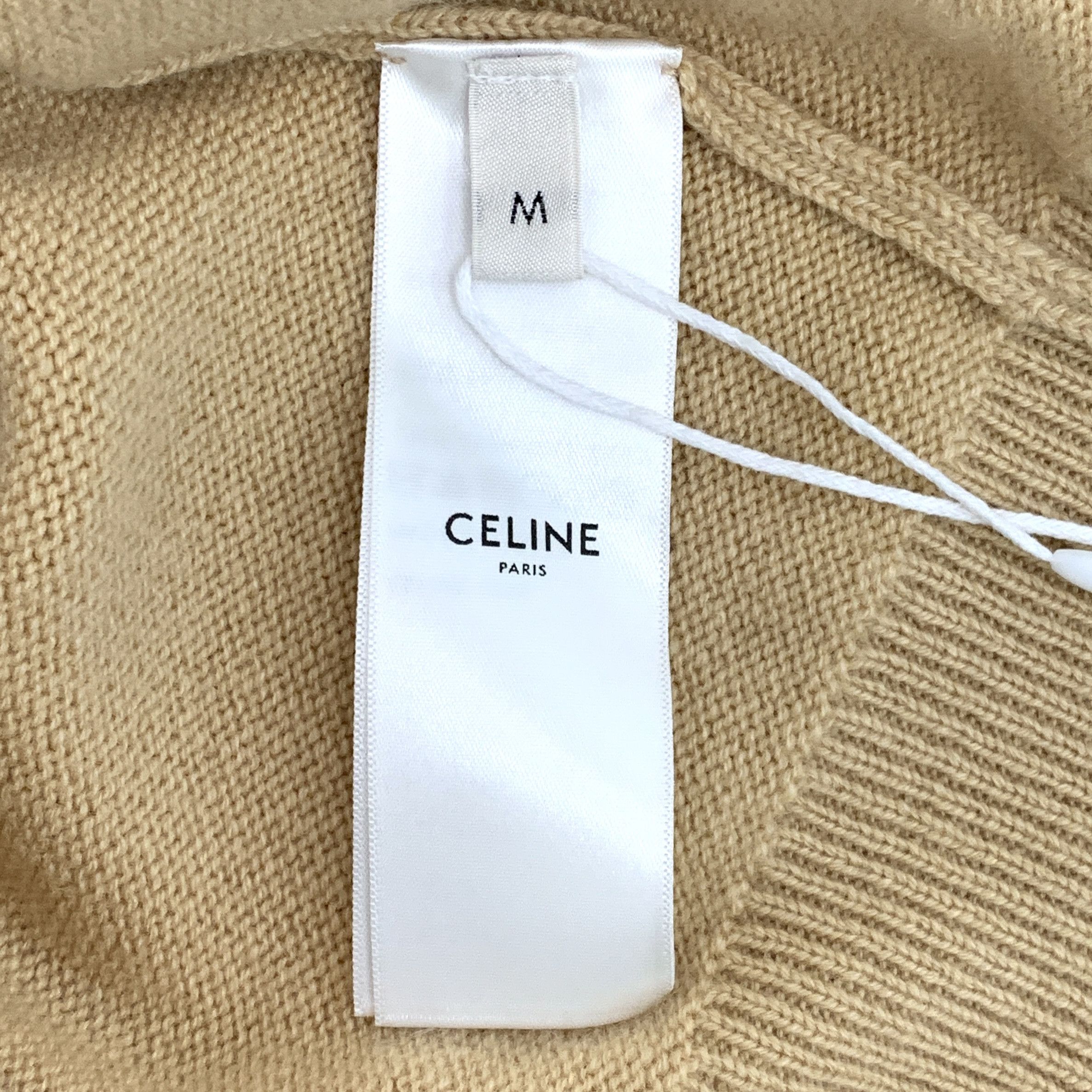 Celine Celine Arc Embroidered Cashmere Vest Brown (M) Size M / US 6-8 / IT 42-44 - 6 Thumbnail