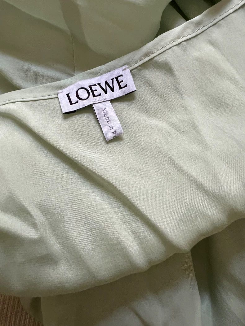 Loewe LOEWE Lime green dress Size XXS / US 00 / IT 34 - 6 Thumbnail