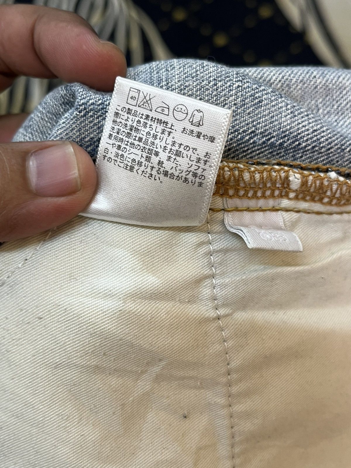 Jun Takahashi × Uniqlo Vintage Uniqlo S-003 Mudwash Faded Distressed Denim Size US 36 / EU 52 - 10 Thumbnail