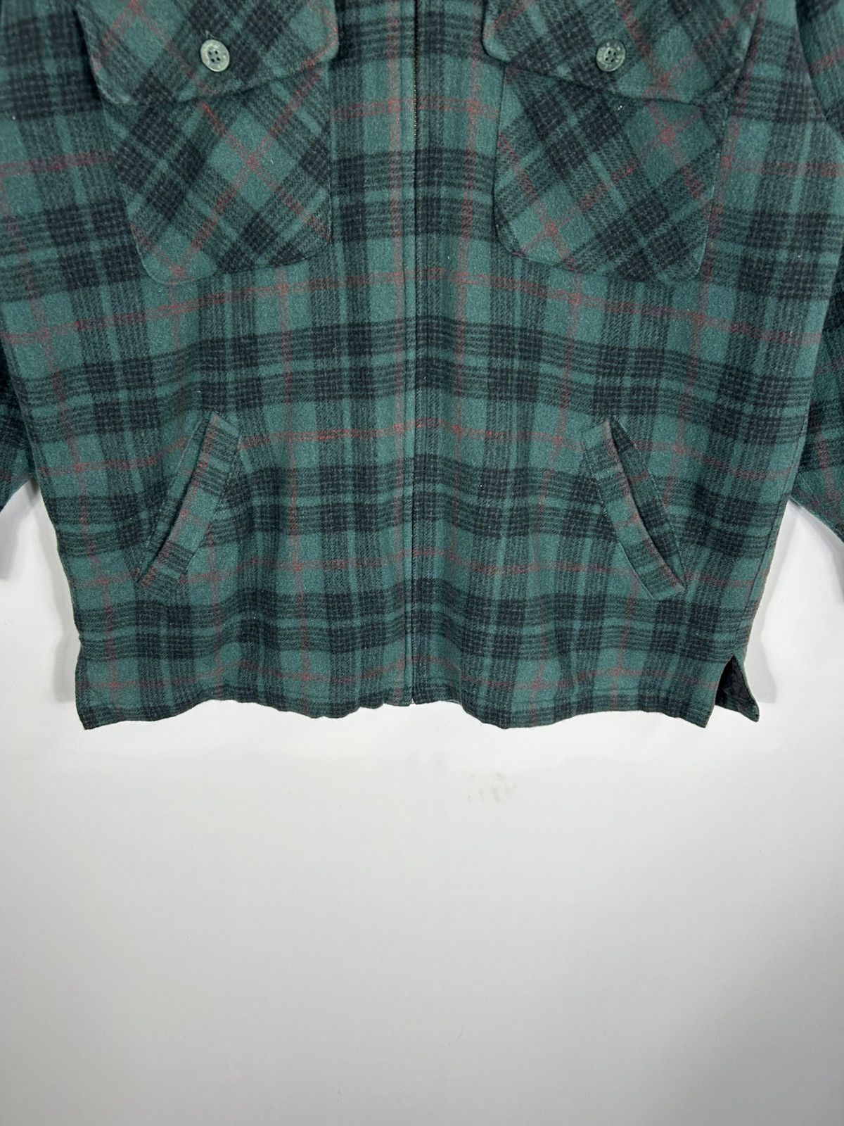 Flannel × PERSON'S × Vintage ⚡️Vintage Pm By Person’s Flannel Zipper Shirt Jacket Size US M / EU 48-50 / 2 - 5 Thumbnail