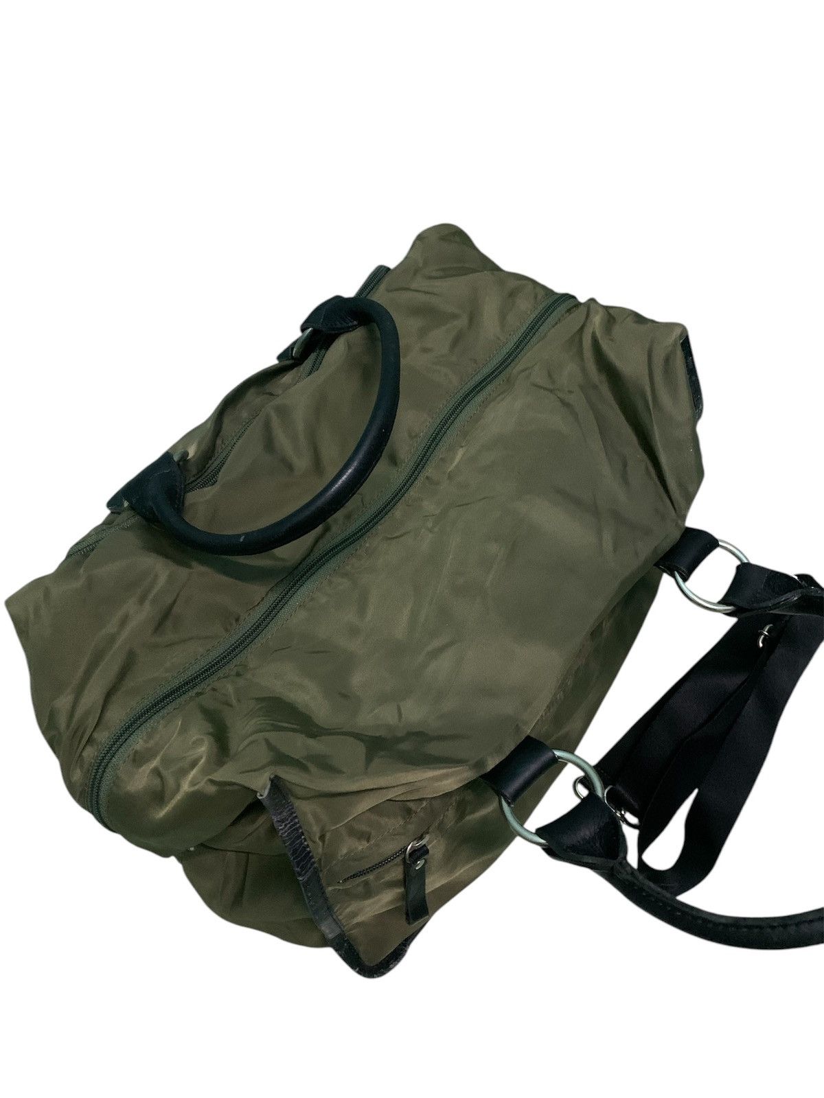 Yohji Yamamoto 💥Y’saccs Yohji Yamamoto Army Green Bag Size ONE SIZE - 3 Thumbnail