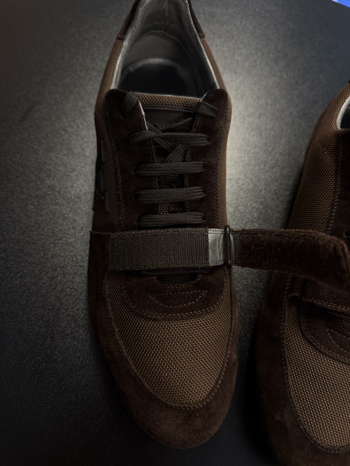 Louis Vuitton Brown Vintage Strap Sneakers 9.5LV/10.5US