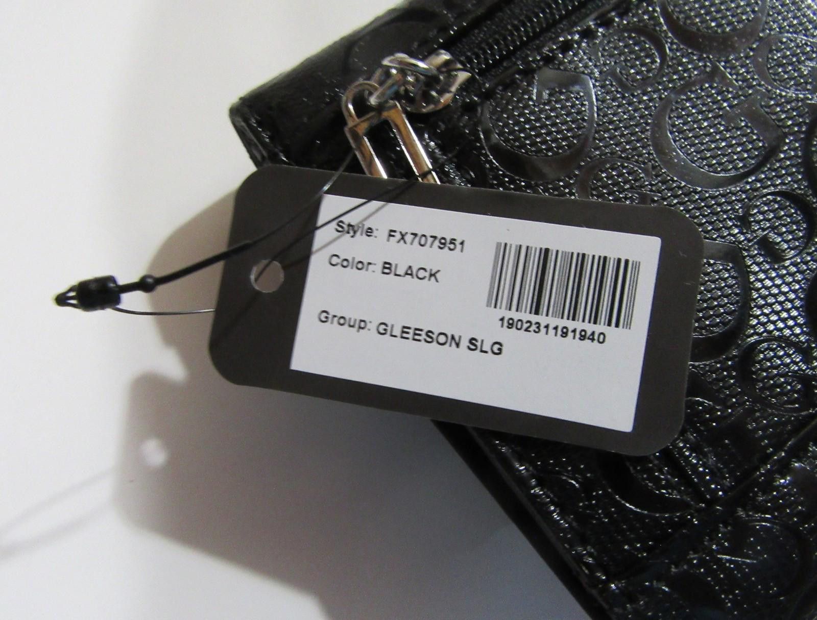 Guess Guess Womens Gleeson SLG Trifold Wallet Black Size ONE SIZE - 4 Thumbnail