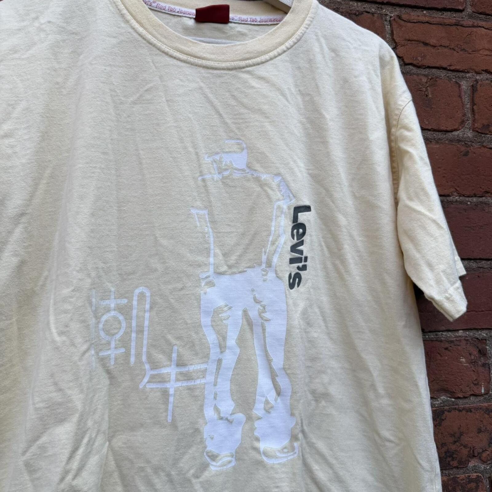 Levi's vintage Levi’s Strauss cowboy t shirt 00s M/L Size US L / EU 52-54 / 3 - 3 Thumbnail