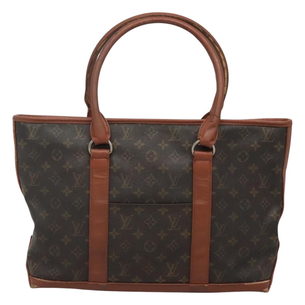 Louis Vuitton LOUIS VUITTON Monogram Sac Weekend PM Hand Bag M42425 Size ONE SIZE - 3 Thumbnail