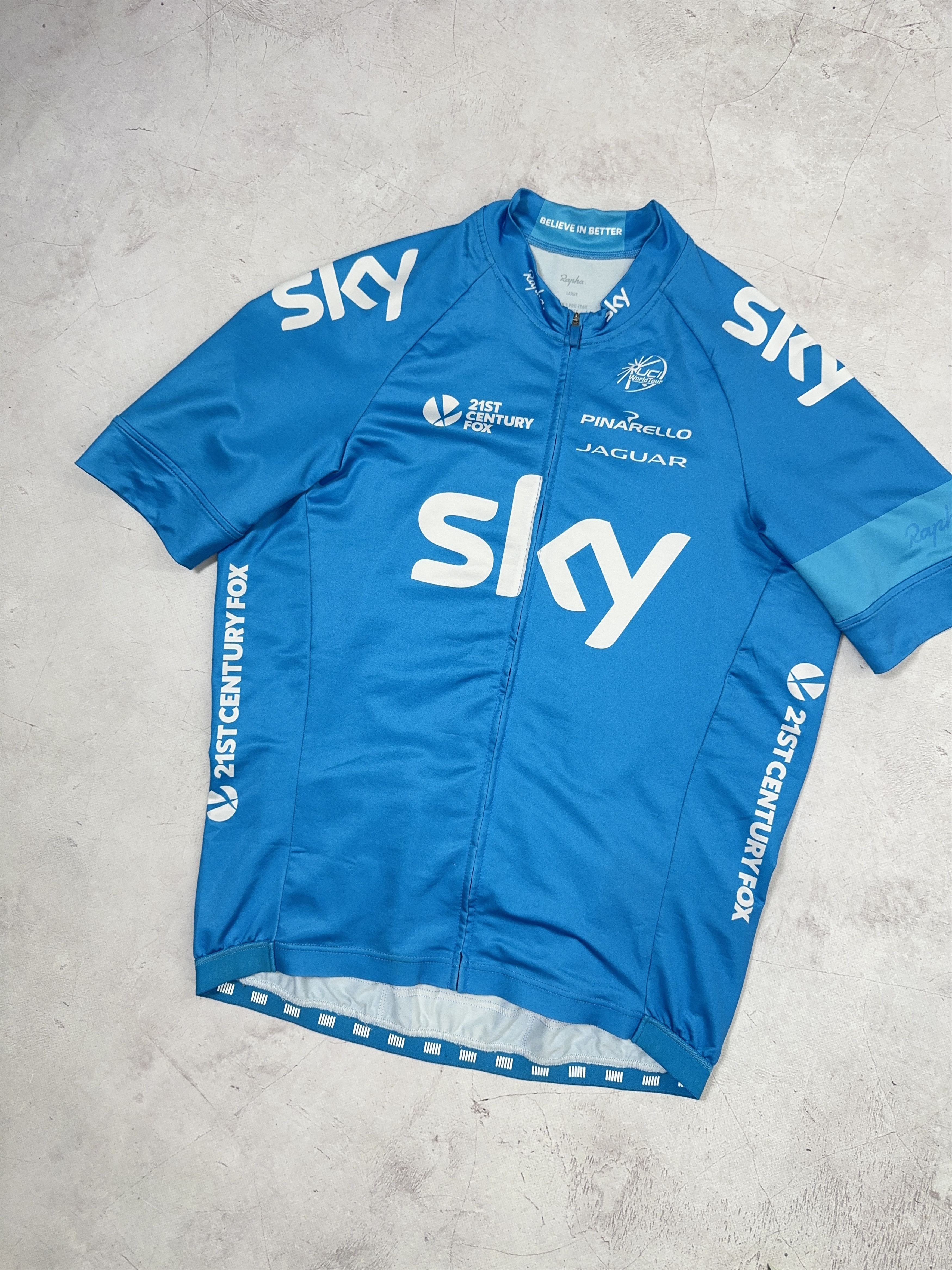 Sports Specialties Rapha Cycling Jersey Sky 21st Century Fox UCI Size US M / EU 48-50 / 2 - 2 Thumbnail