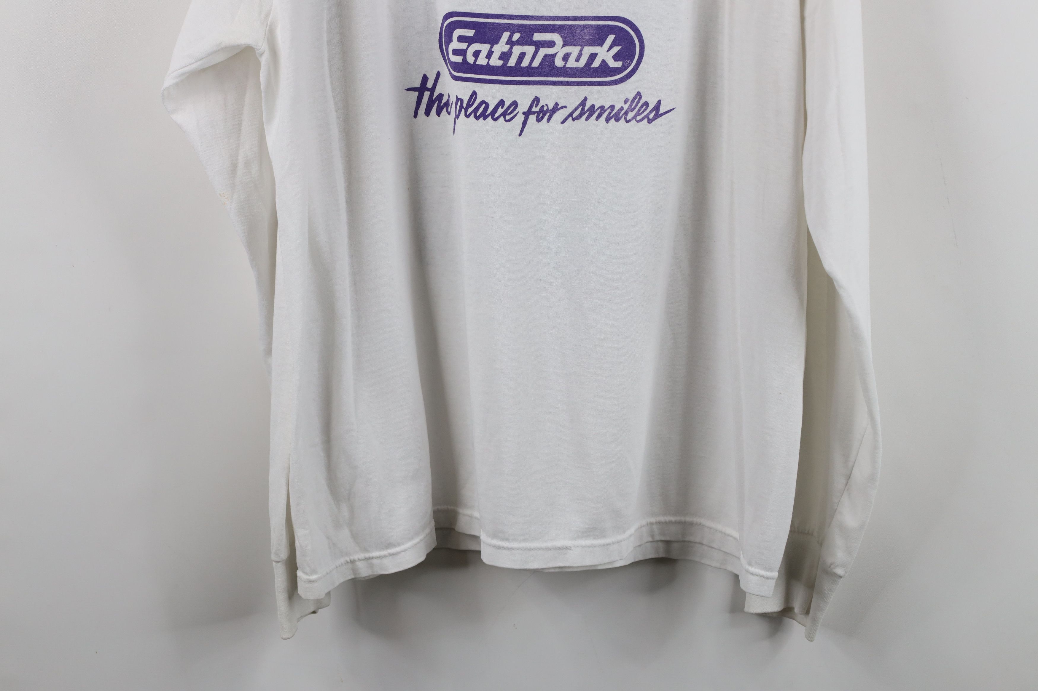 Vintage Vintage 90s Great Race Road Running Long Sleeve T-Shirt USA Size US XL / EU 56 / 4 - 14 Thumbnail