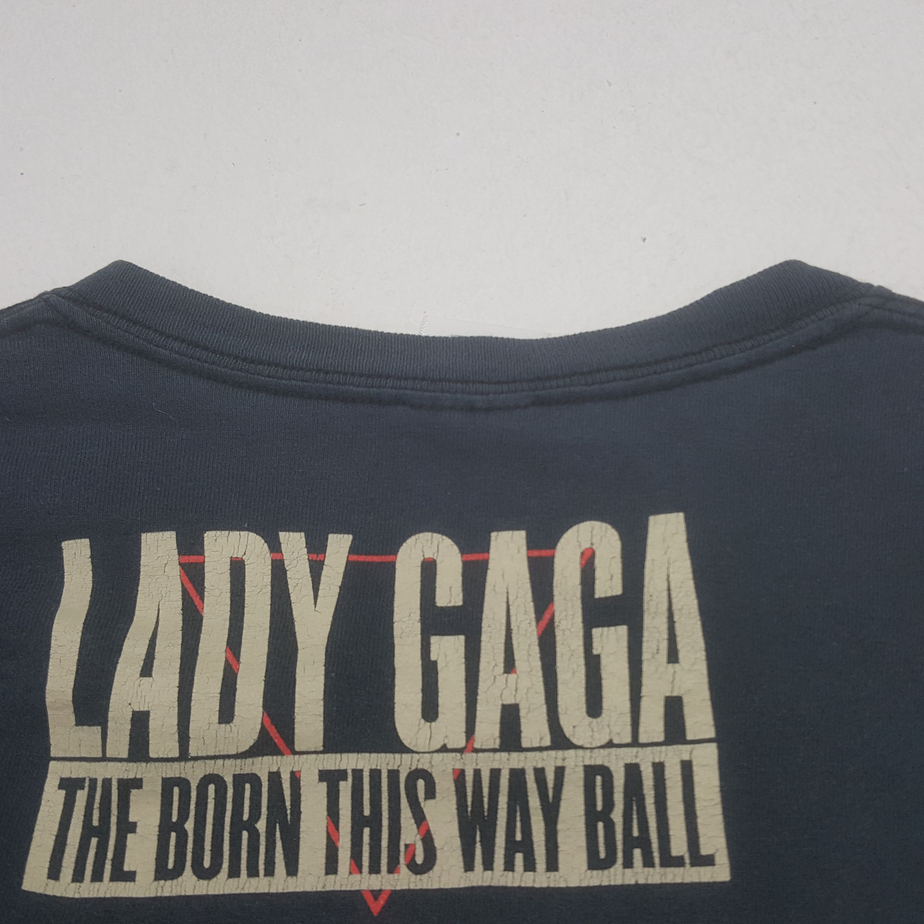 Band Tees × Vintage Vintage Lady Gaga American Singer Songwriter Tshirt Size US M / EU 48-50 / 2 - 10 Thumbnail