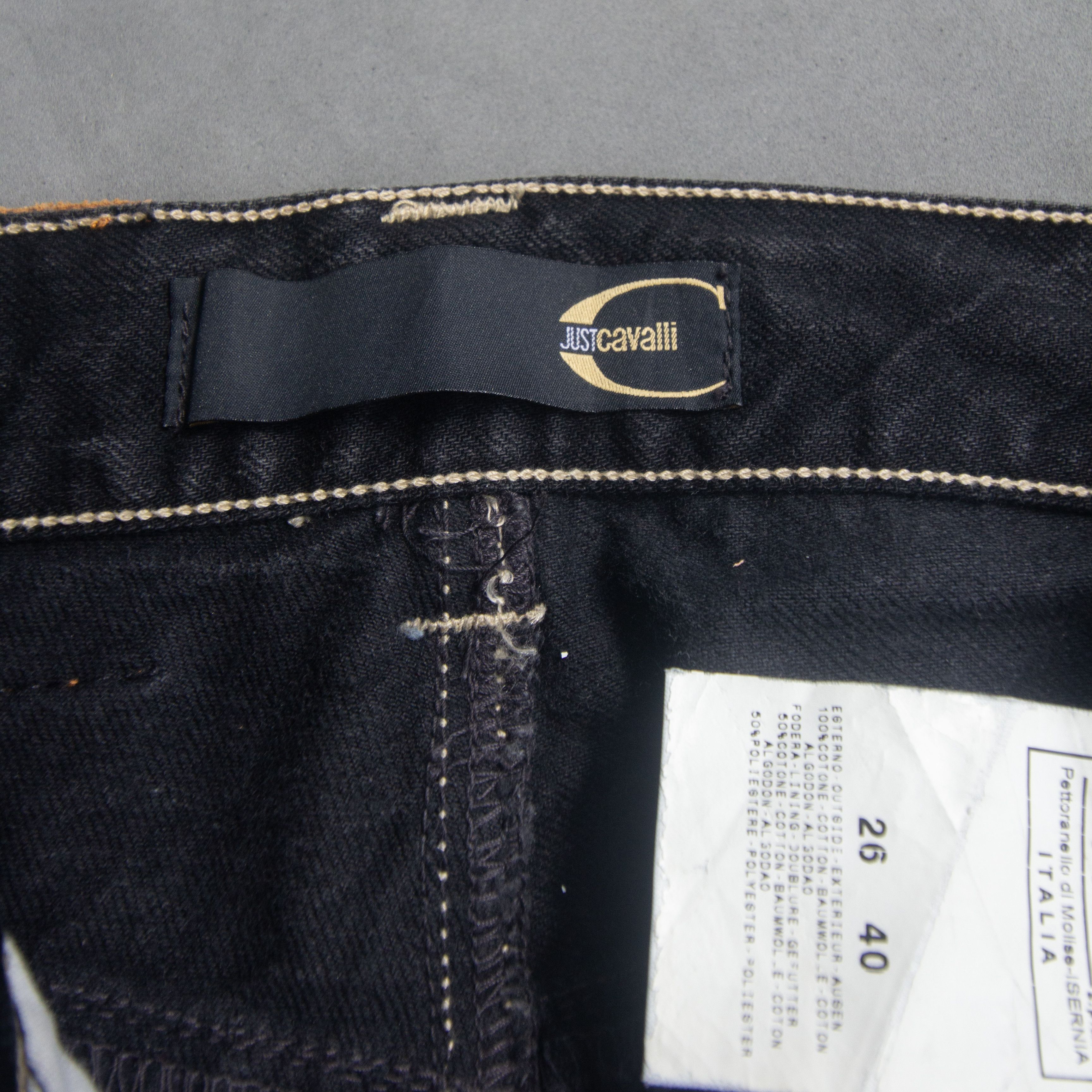 Just Cavalli × Roberto Cavalli Just Cavalli Navajo-detailed Jeans Size 26" / US 2 / IT 38 - 10 Thumbnail